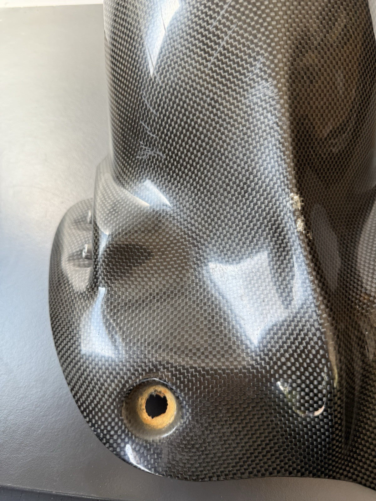 Triumph Street Triple 675 and R Carbon Fibre Rear Mudguard 2007-2011 Rear Guard