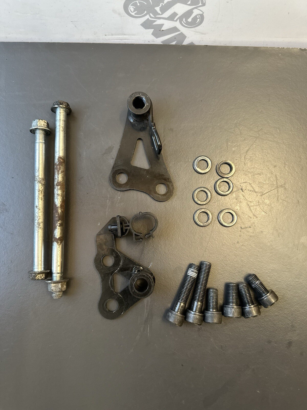 Yamaha MT-03 ABS 2020- Engine Mount Bolts & Brackets NOT COMPLETE SET