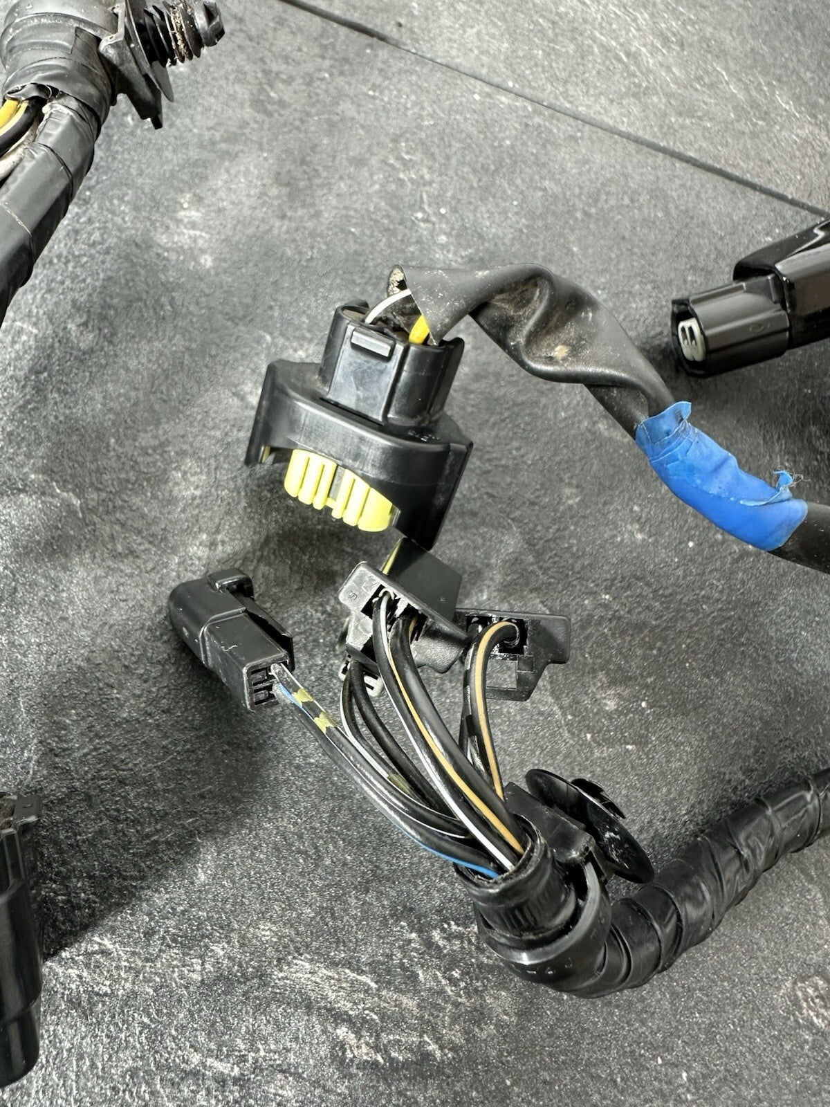 Suzuki GSXR 1000 2014 Headlight Wiring Loom Harness Front 22774 Miles 2009-2016