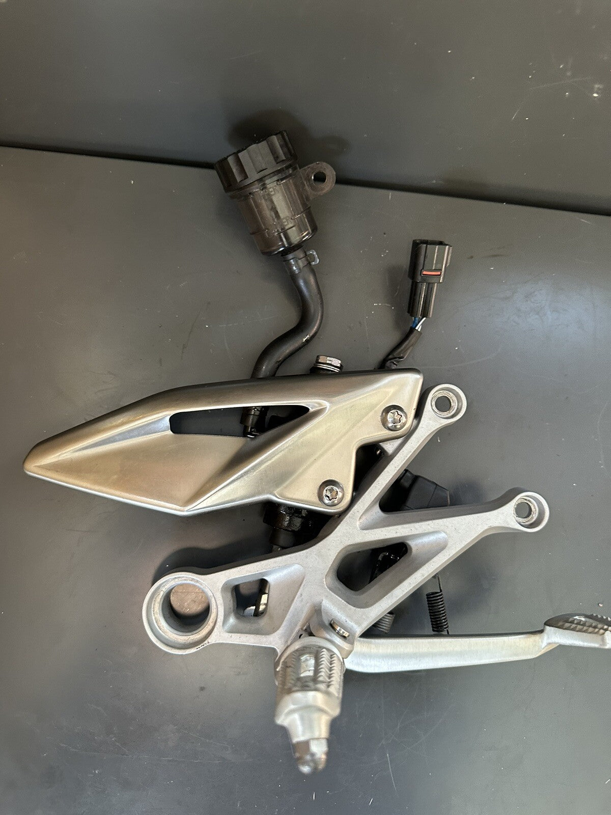 Triumph Street Triple 765 RS Right Rearset Footrest Rear Right Assembly 2017-19