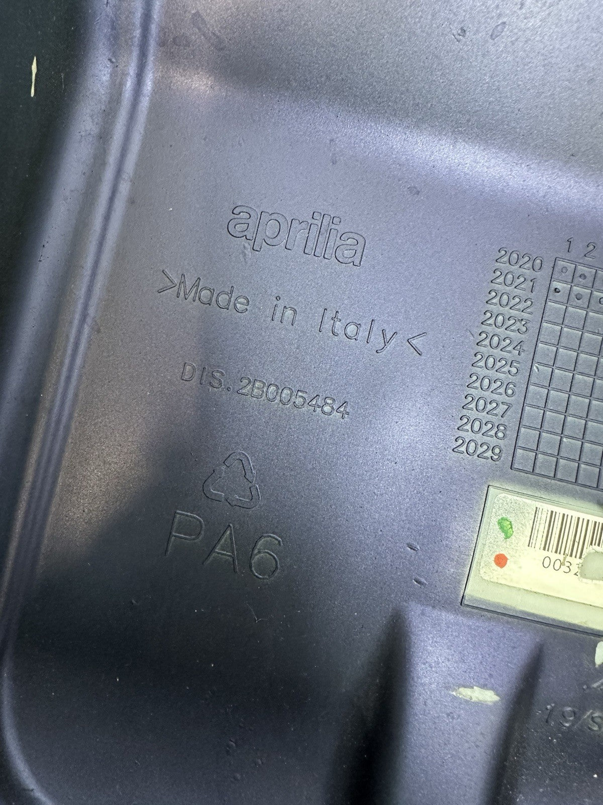 Aprilia RS660 2021 Fuel Tank Petrol Tank Only 6220 Miles 2022-2025 OEM *UK ONLY*