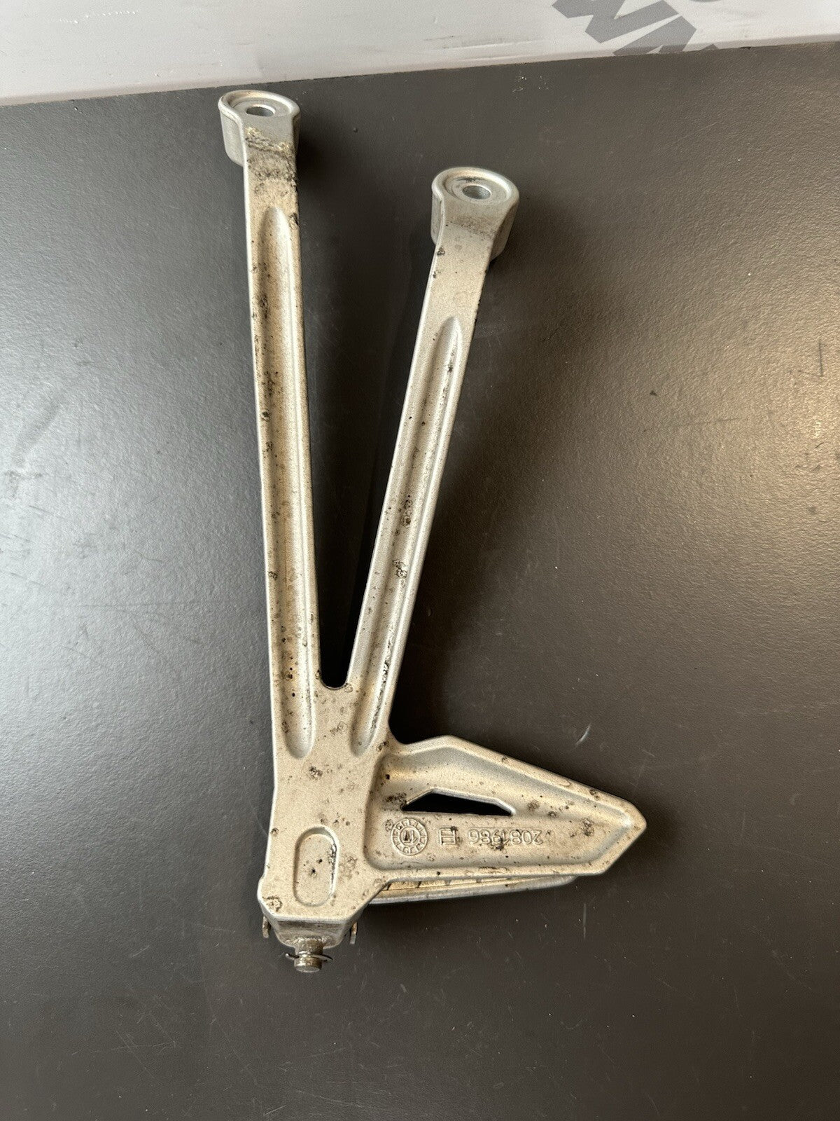 TRIUMPH STREET TRIPLE 765S 765RS Right Pillion Footrest Hanger - T2081986 OEM