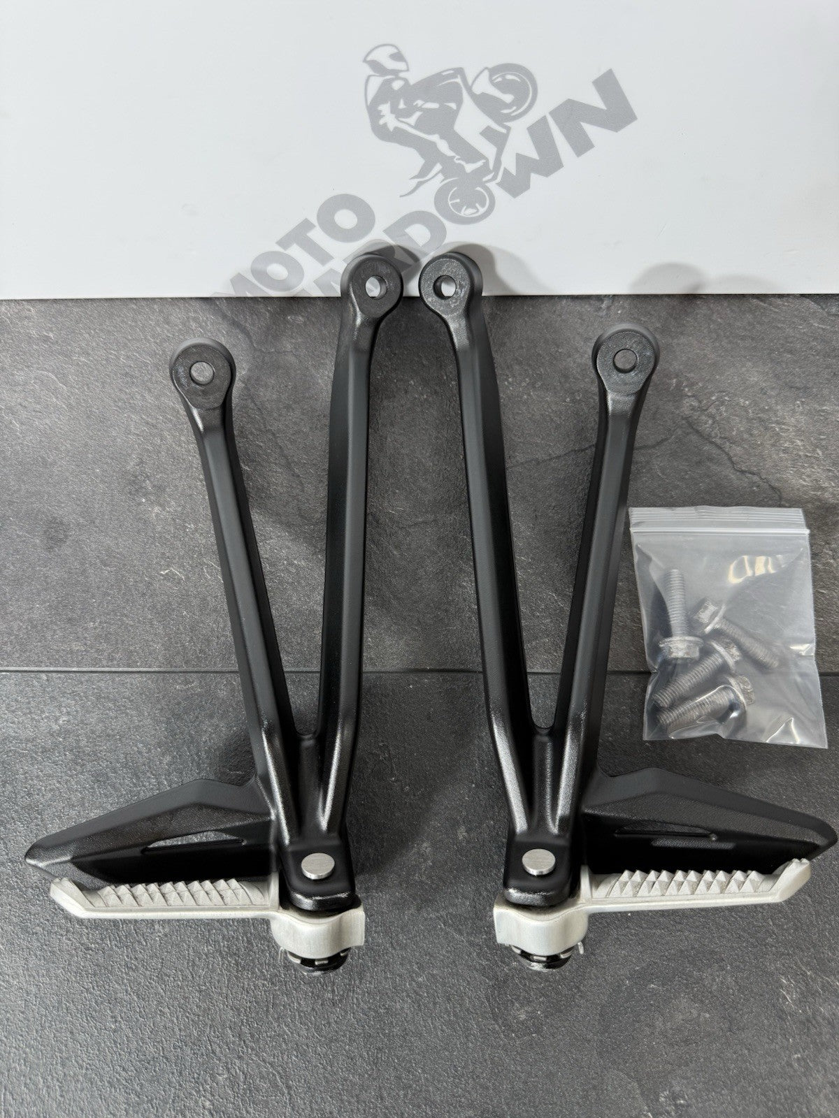 Triumph Street Triple 765 RS 2021 Pillion Footrests 21650 Miles 2020-2022 OEM