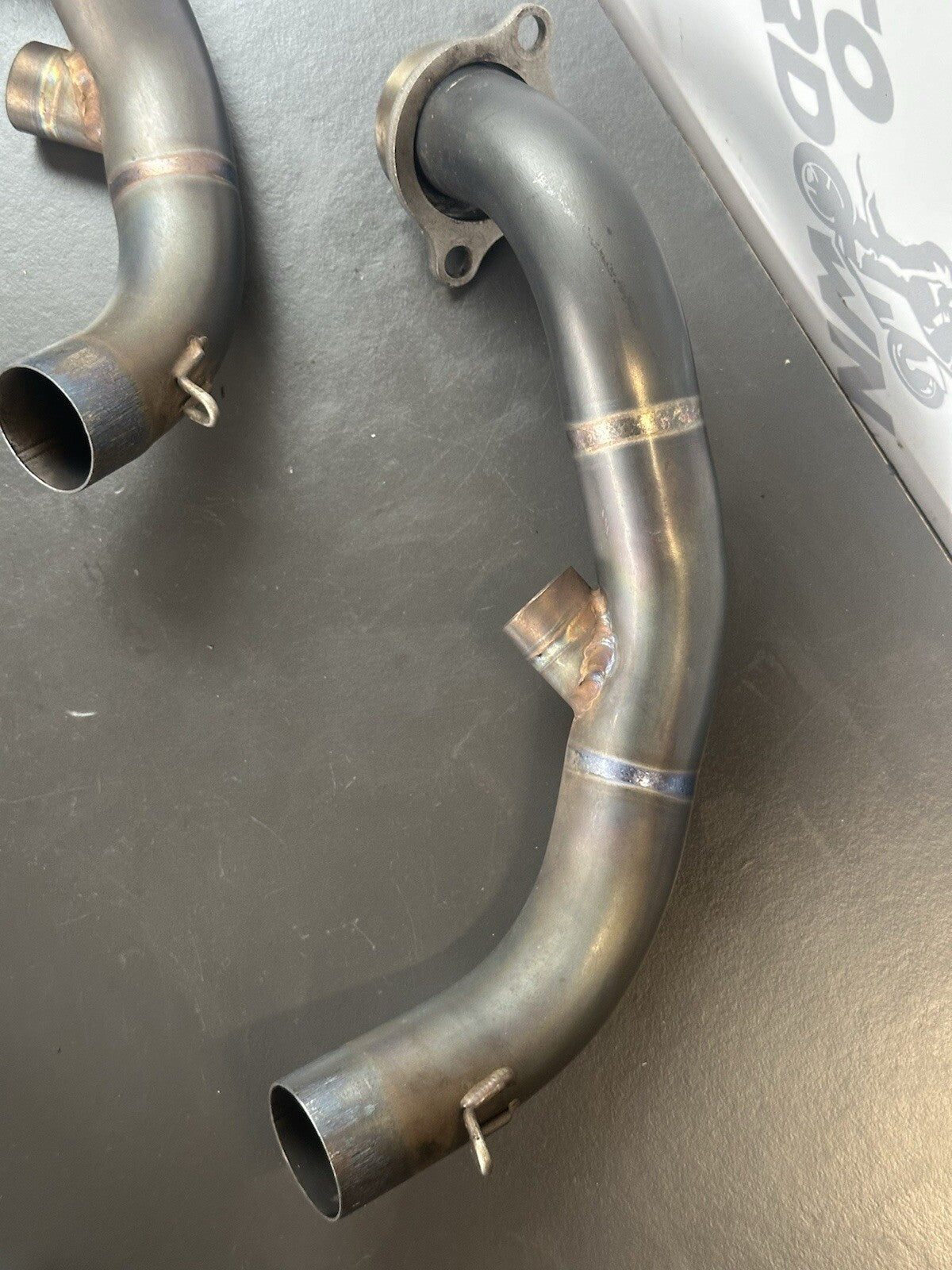 Motorcycle Exhaust Front Header Pipe Slip On Modified For ADV Duke 790