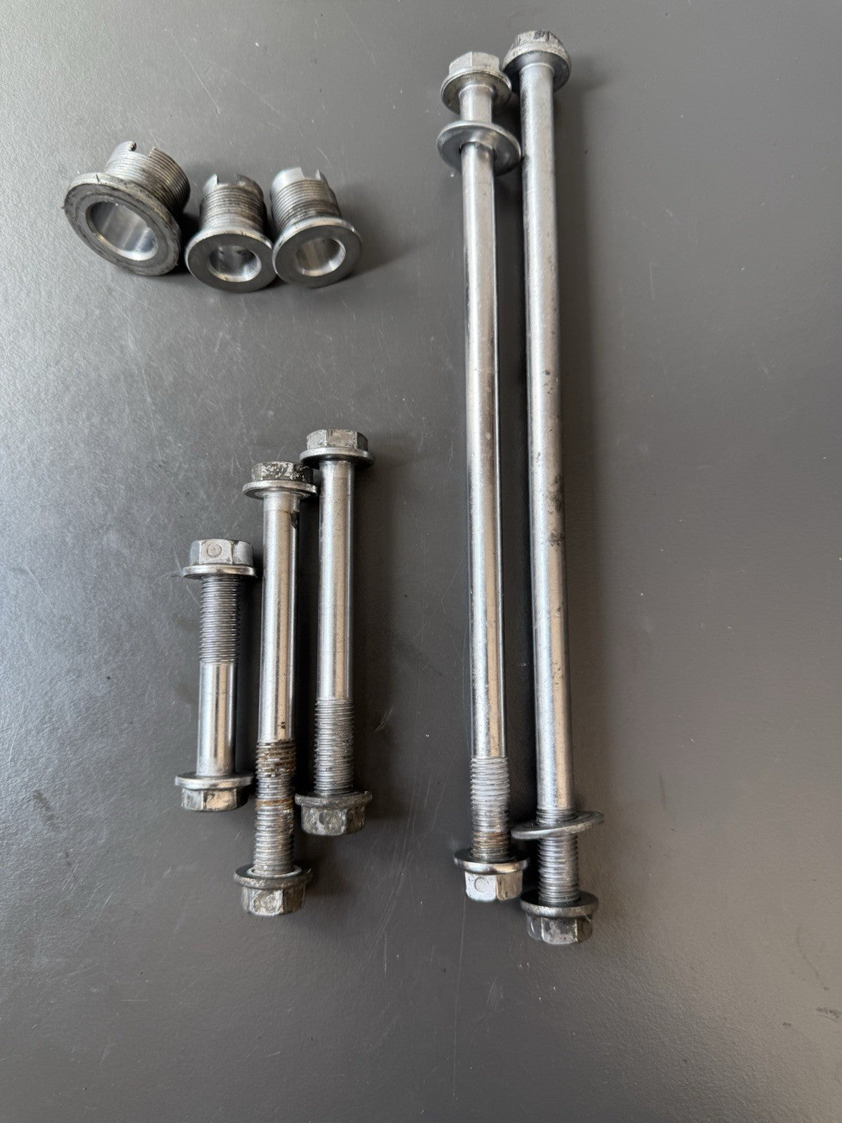 Triumph Trident 660 Engine Frame Mount Bolts 2021-2024 OEM *NOT COMPLETE SET*