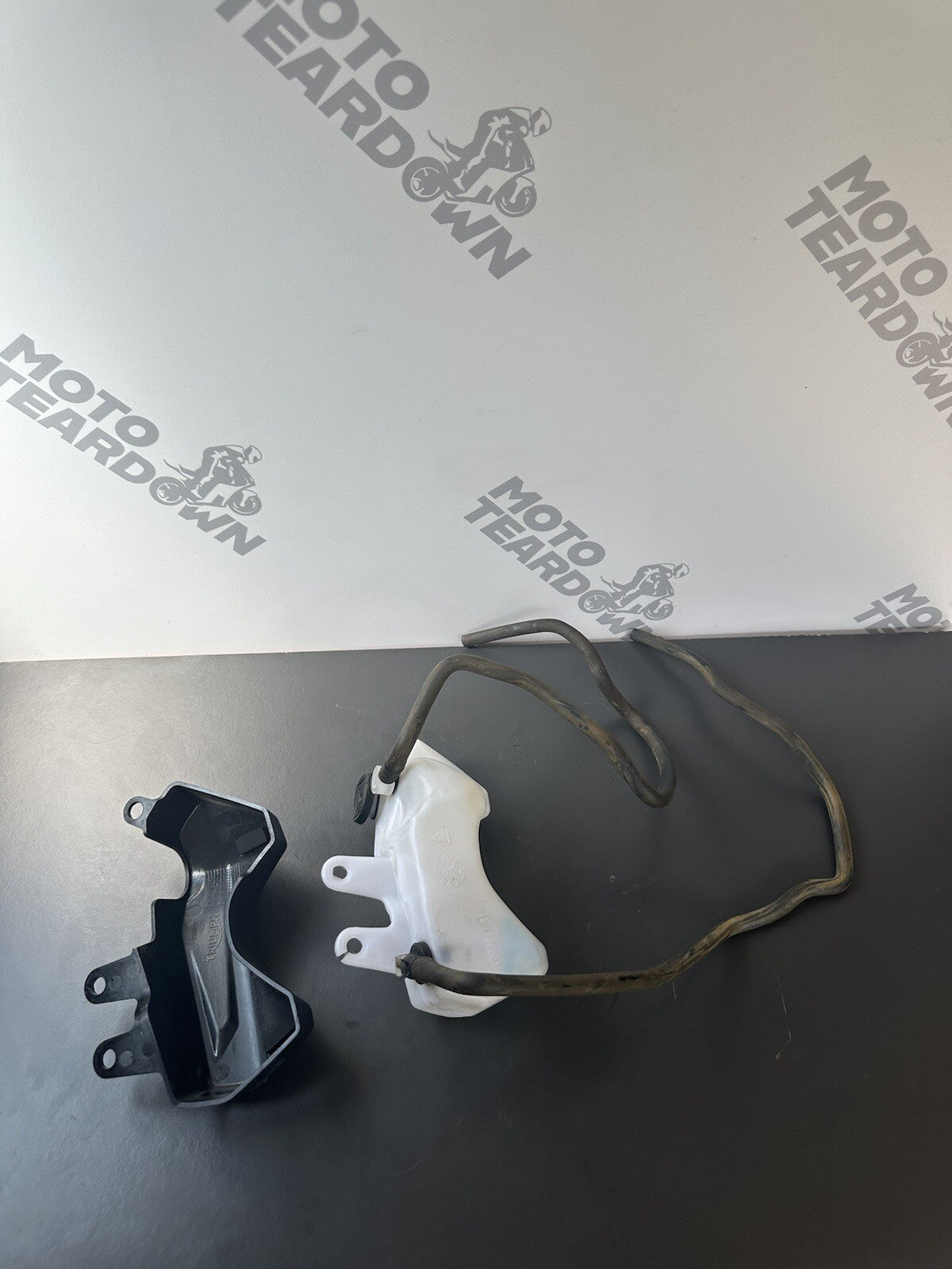 Triumph Street Triple 765 RS Coolant Water Tank Reservoir Overflow Bottle 17-19
