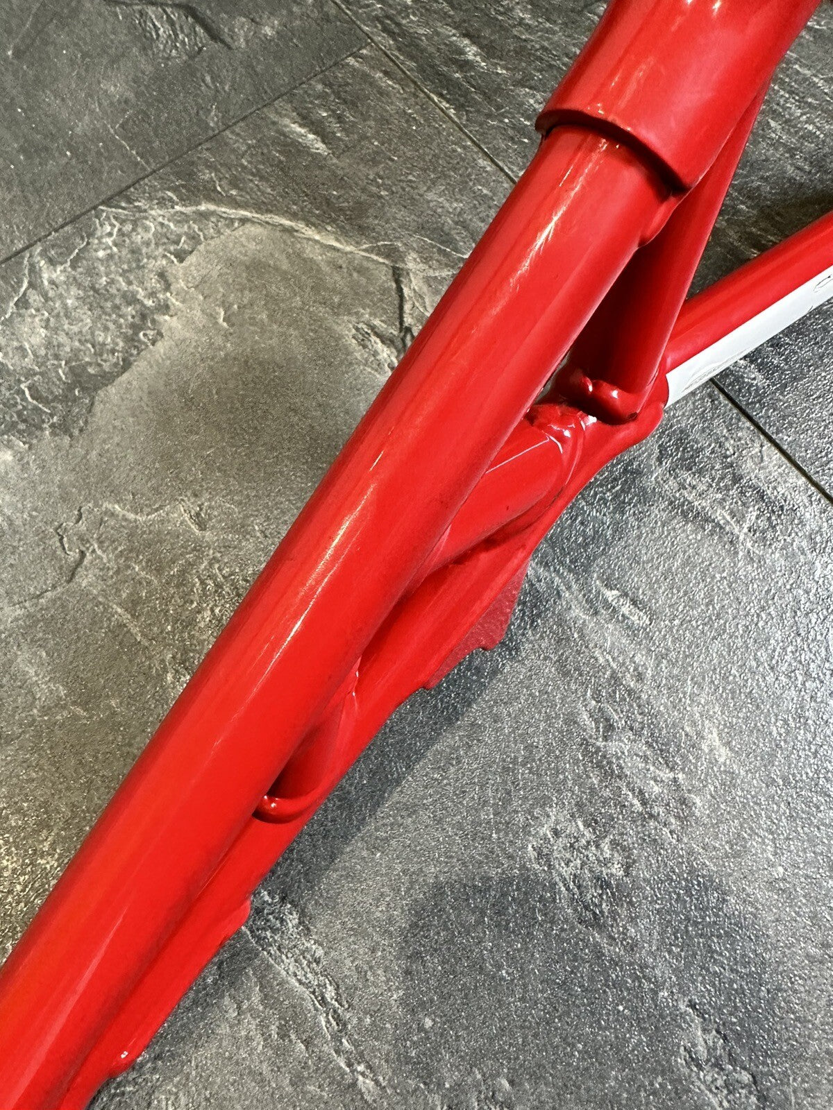 Ducati Multistrada V4 Pikes Peak 2022 Subframe Right Side Rear Frame Red 2023
