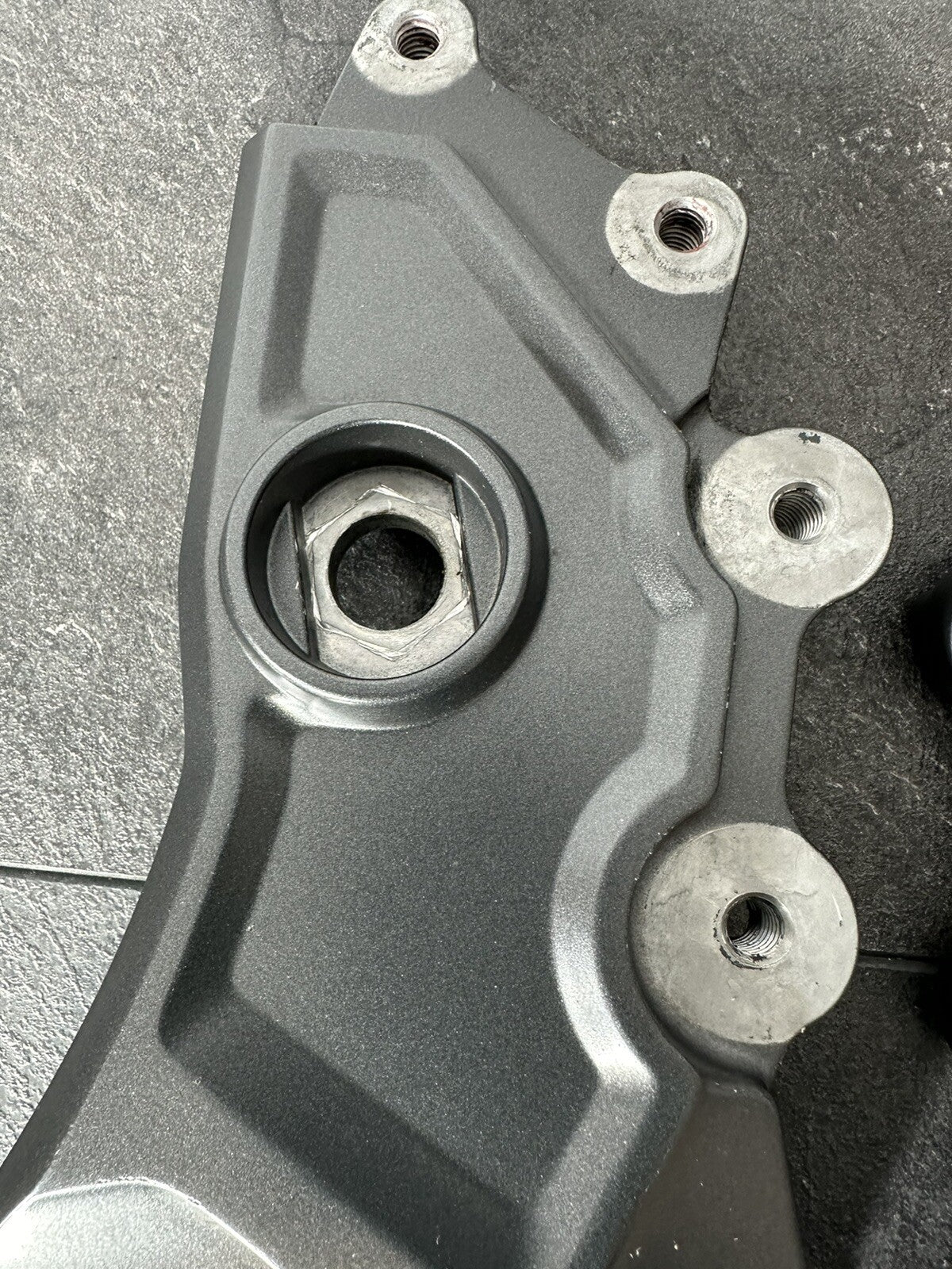 Yamaha R7 690 2024 Lower Frame Bracket Adapter Left & Right 1784 Miles 2022 2023