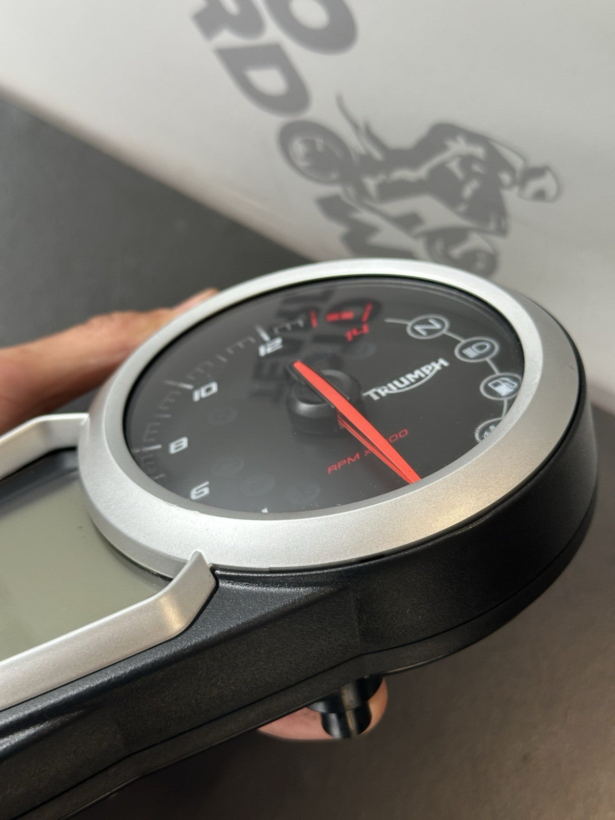 Triumph Street Triple 675 R 2015 Speedo Clocks Dash 62,378 Miles 2013-2016 OEM