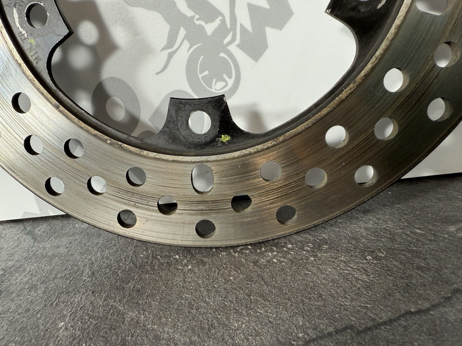 Aprilia RS660 2021 Rear Brake Disc Rotor Only 6220 Miles 2022-2025 OEM