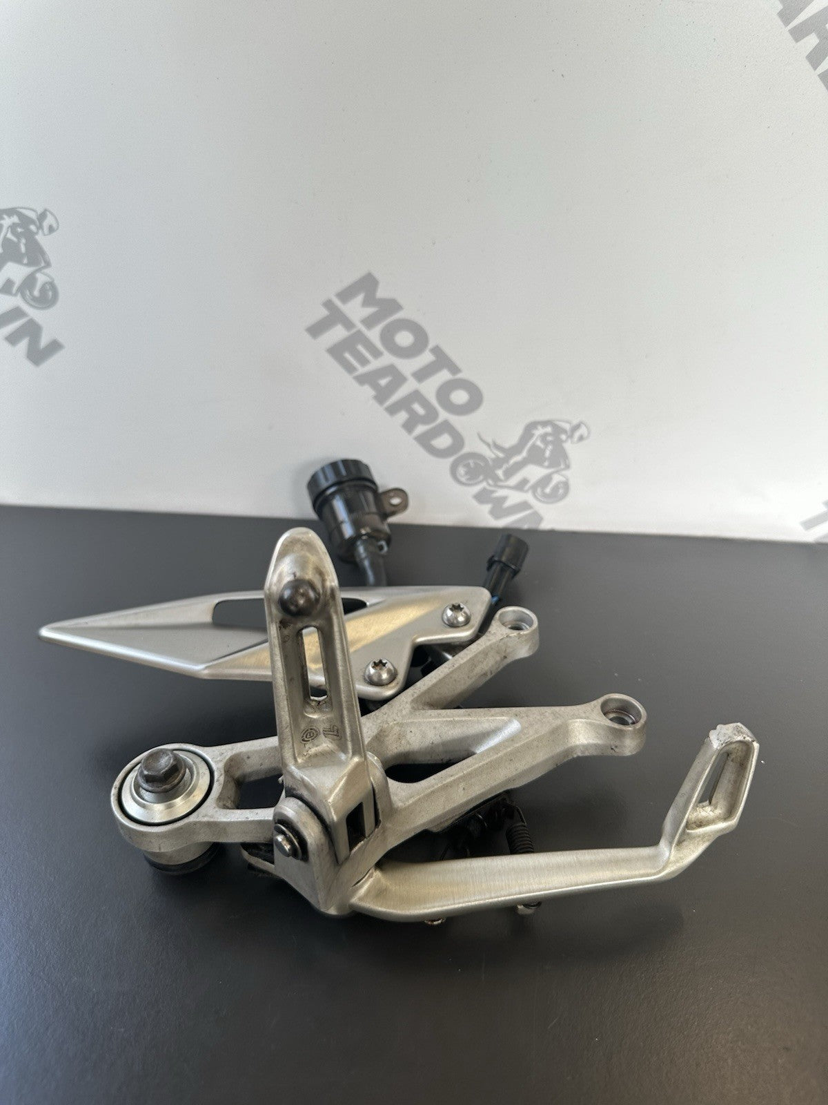 Triumph Street Triple 765R S RS Right Foot Assembly Right Foot Rest OEM 2017-19