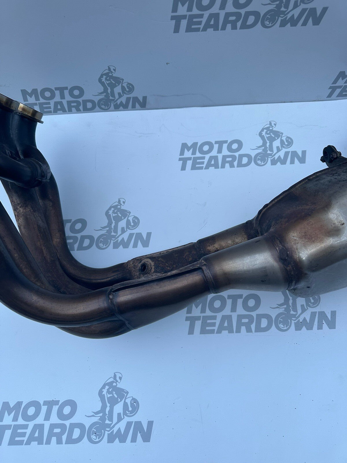 BMW S1000R Downpipes exhaust headers BMW 8545137 2014 16,807 Miles OEM