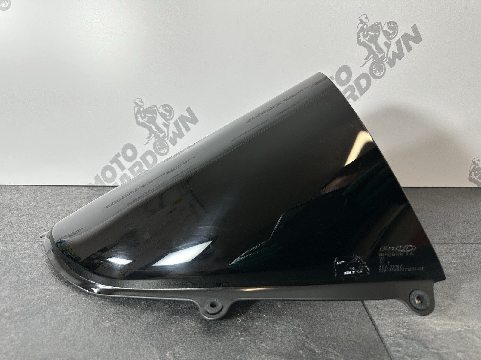 Yamaha R7 690 2024 PUIG Double Bubble Screen Race Screen 1784 Miles 2022 2023