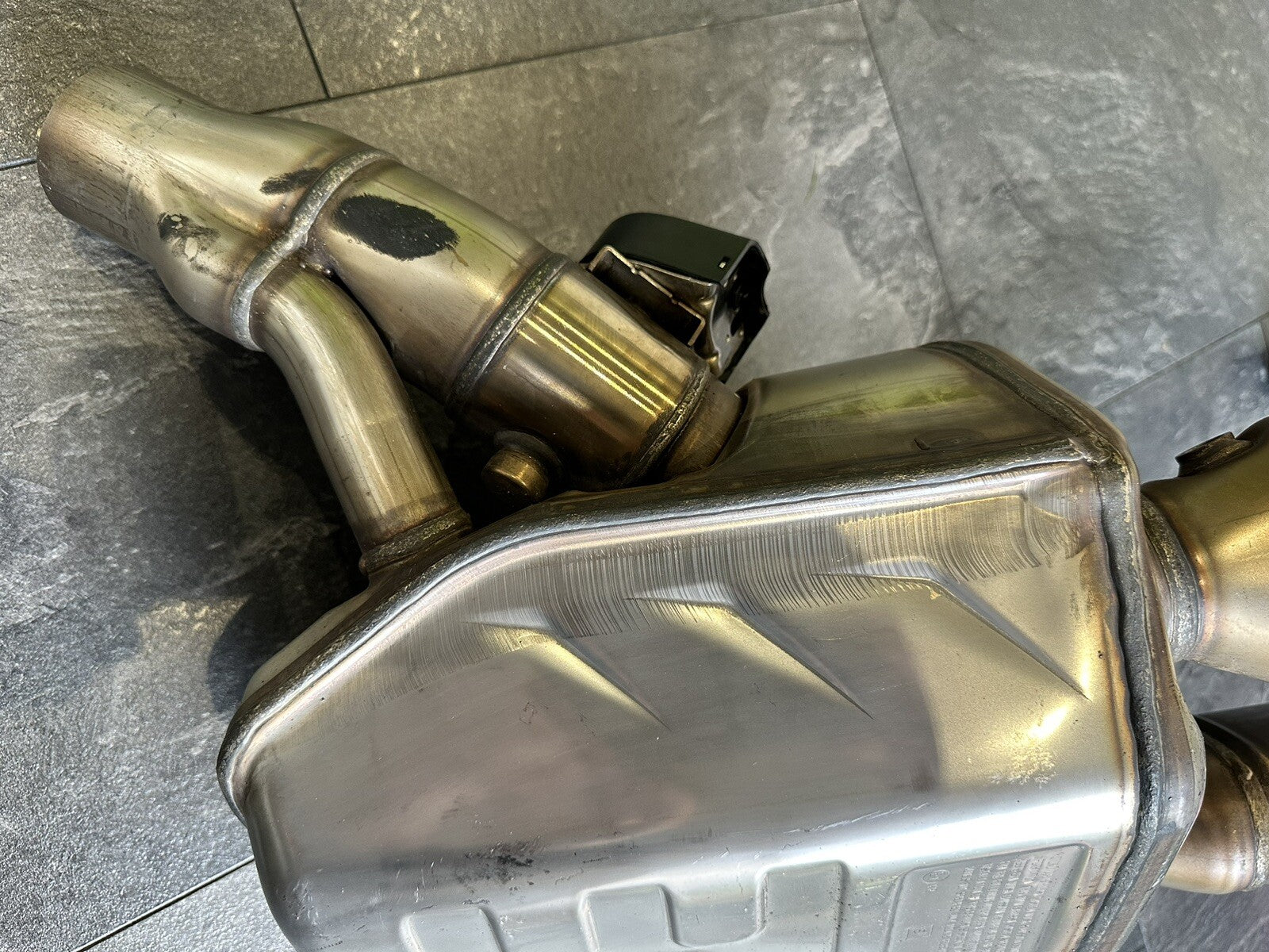 BMW S1000RR 2023 Exhaust Downpipes Headers Catalytic 2019-2022 Gen 4 OEM J43386
