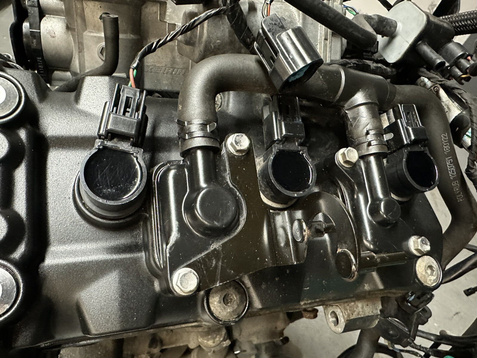 Triumph TIGER 900 GT PRO 2022 Engine Loom & Throttle Bodies 6337 Mile 2020-2023