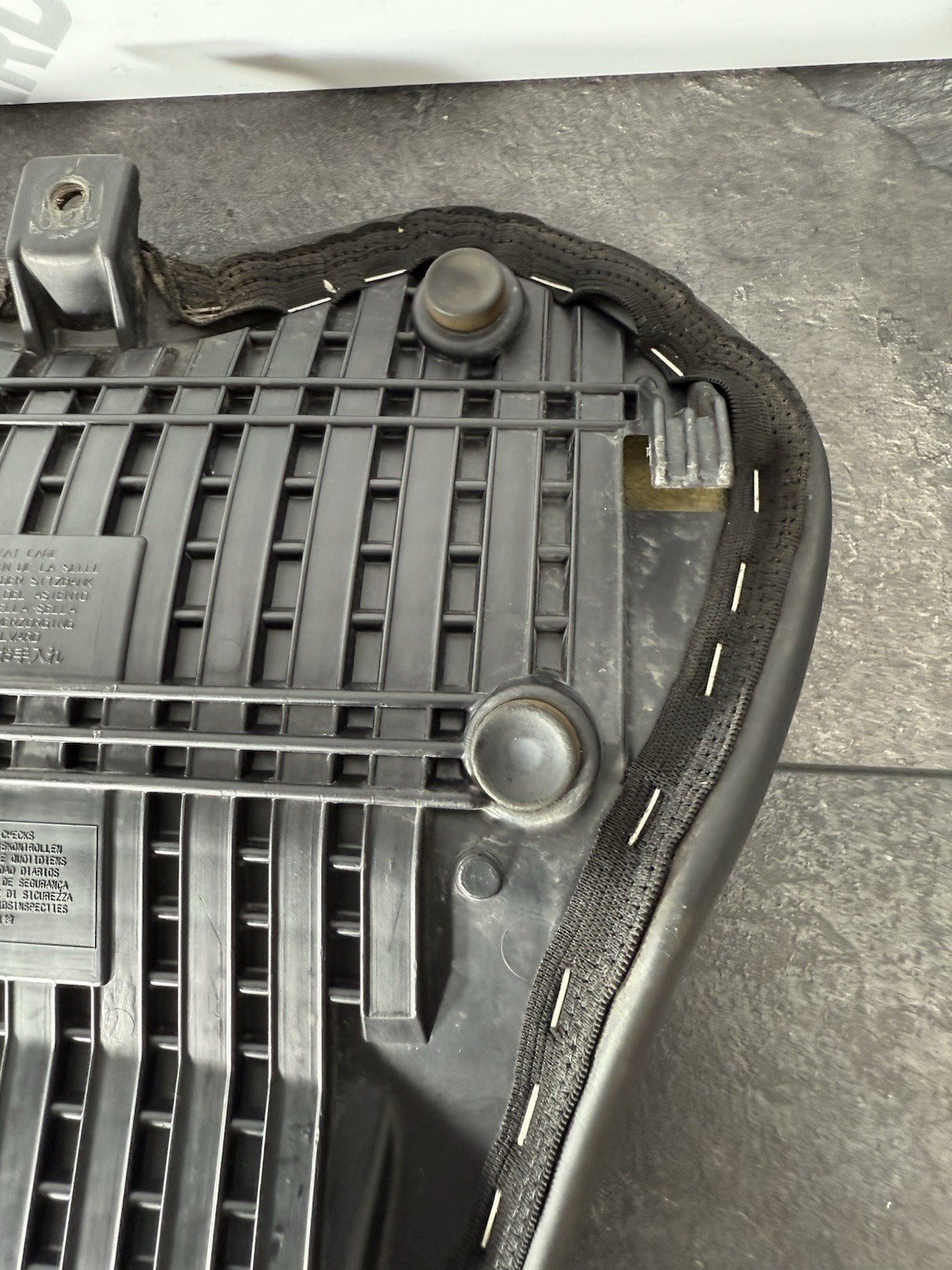 Triumph Street Triple 765 RS 2021 Front Riders Seat 21650 Miles 2020-2022 OEM