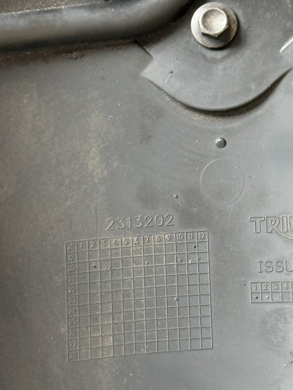 Triumph Trident 660 Rear Number Plate Holder + Rear Indicators 2021-24 T2313202