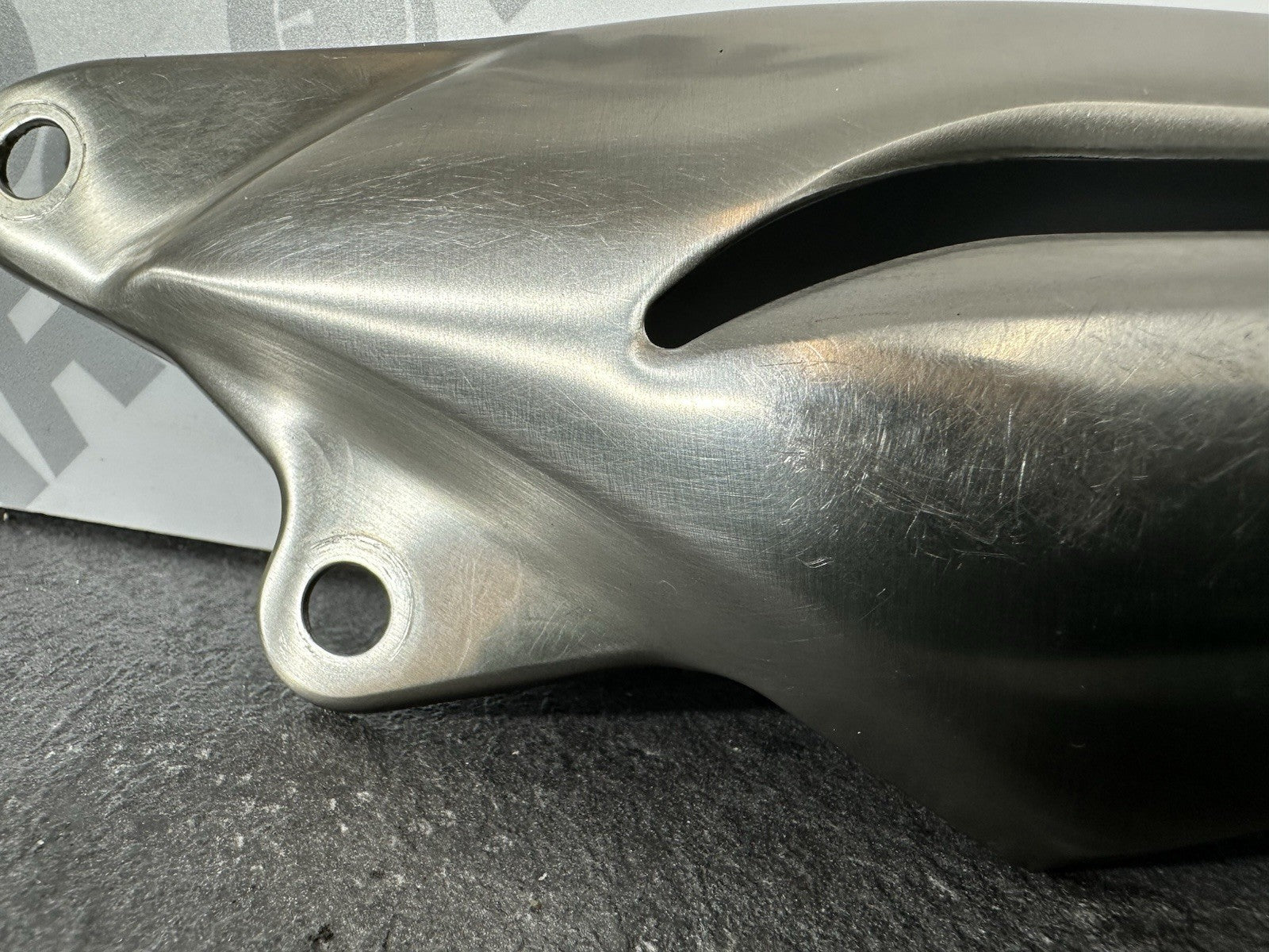 Triumph Street Triple 675 R 2015 Left Heel Plate 2013-2016 16470 Miles OEM