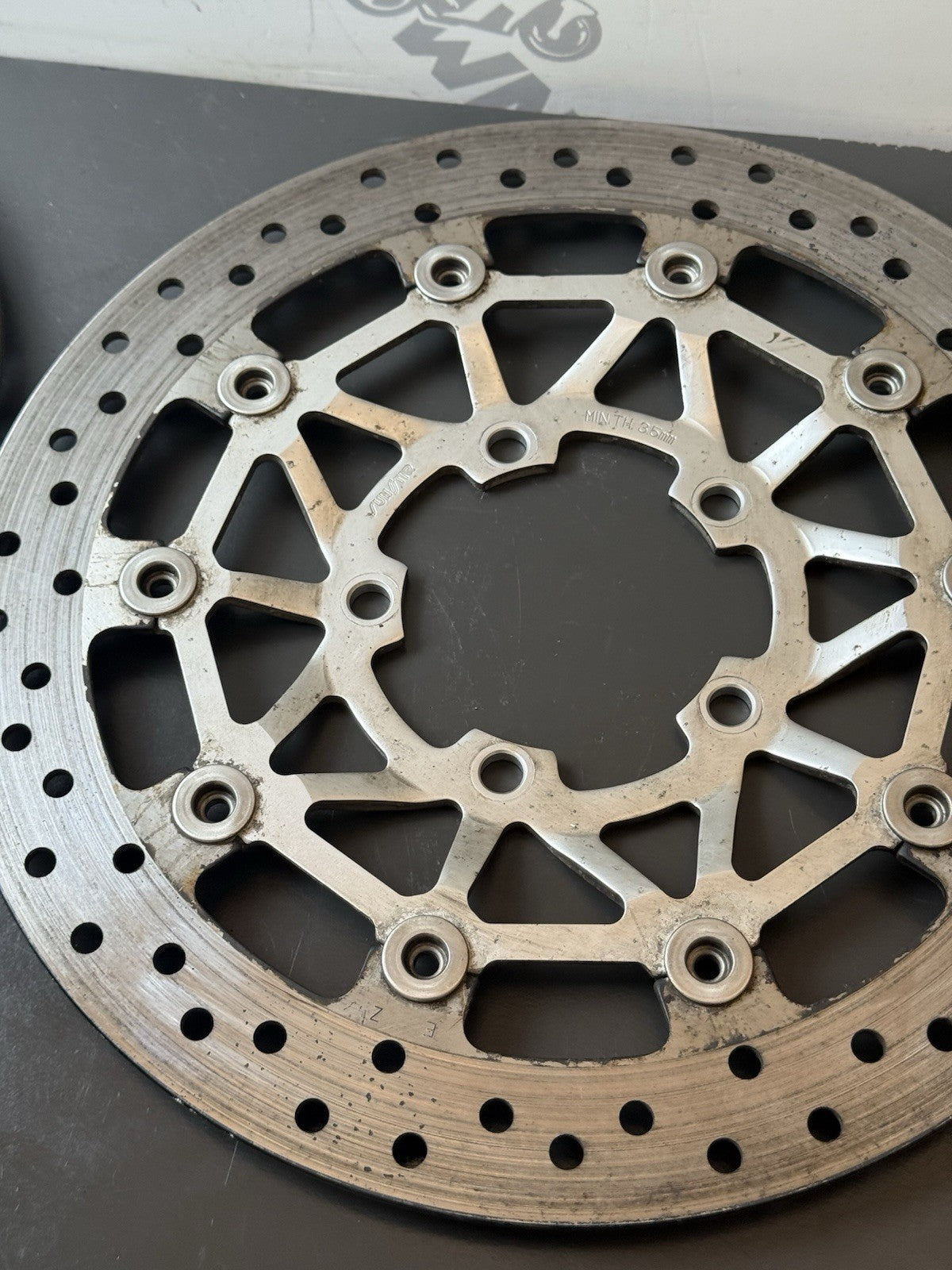 Triumph Street Triple 675R Sunstar Front Brake Discs 675R Front Brake Discs 2010