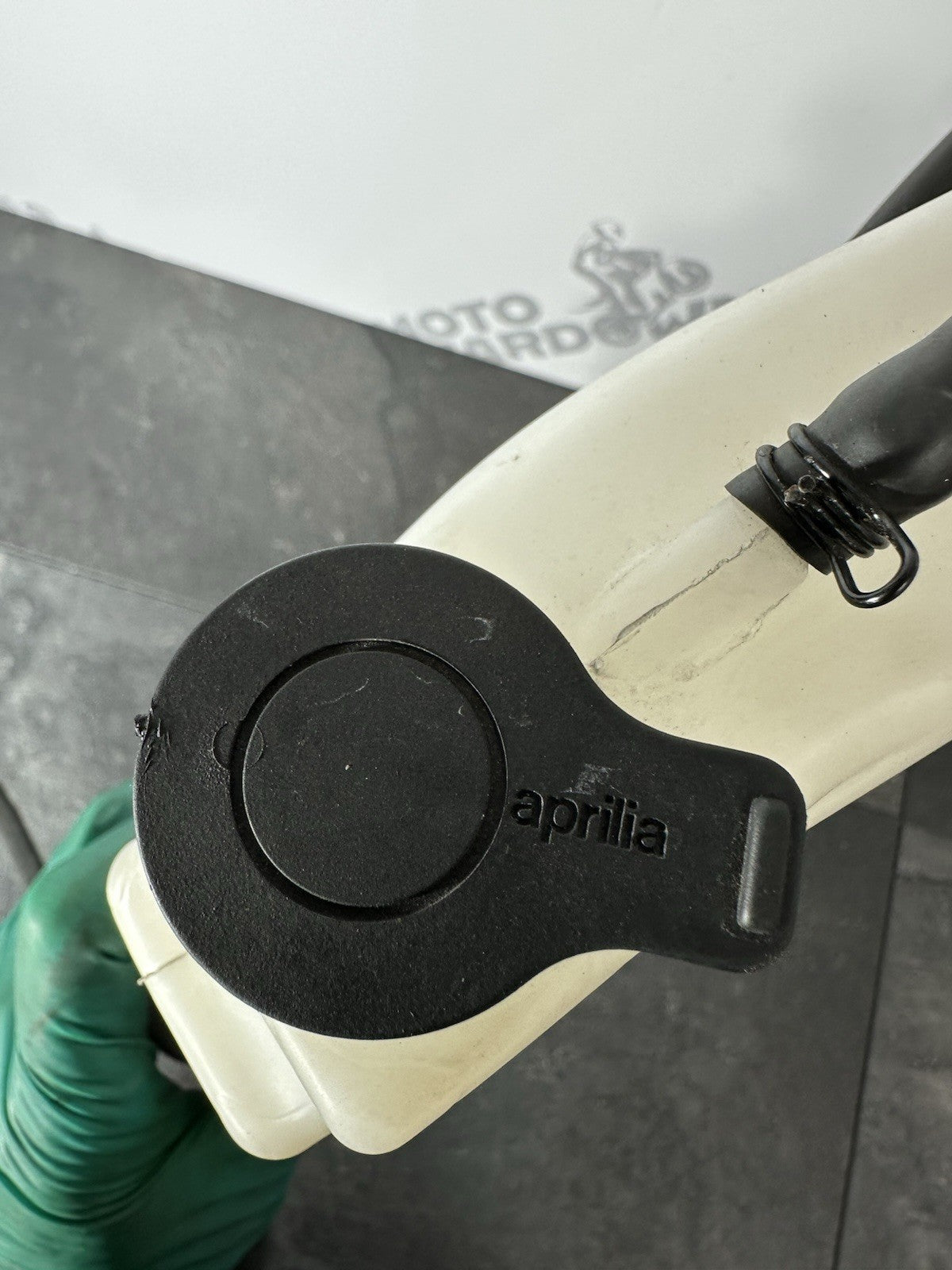 Aprilia RS660 2021 Coolant Expansion Tank Bottle Only 6220 Miles 2022-2025 OEM