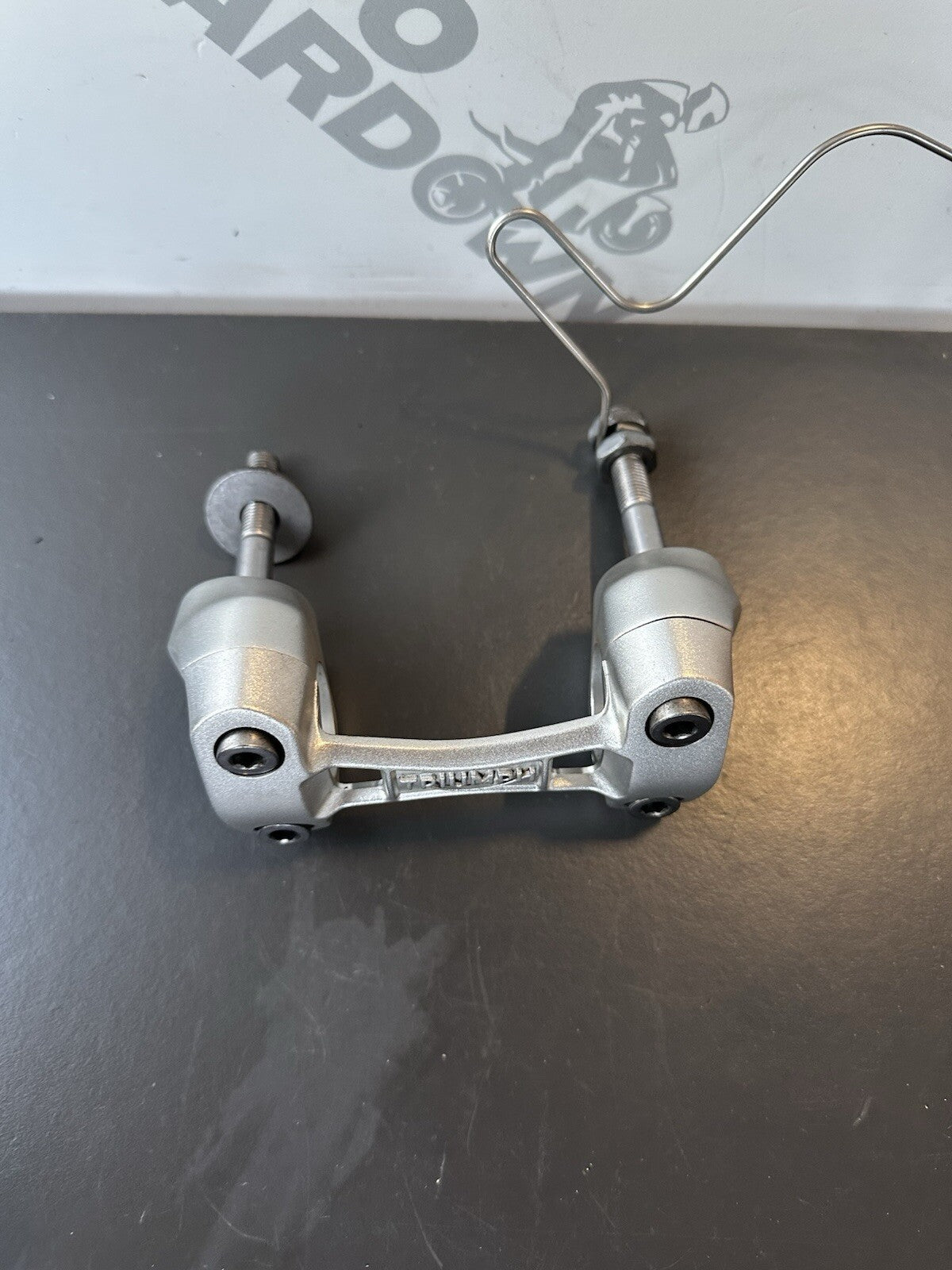 Triumph Street Triple 765S RS Handlebar Risers Clamps 9161mile 2017-2019 OEM