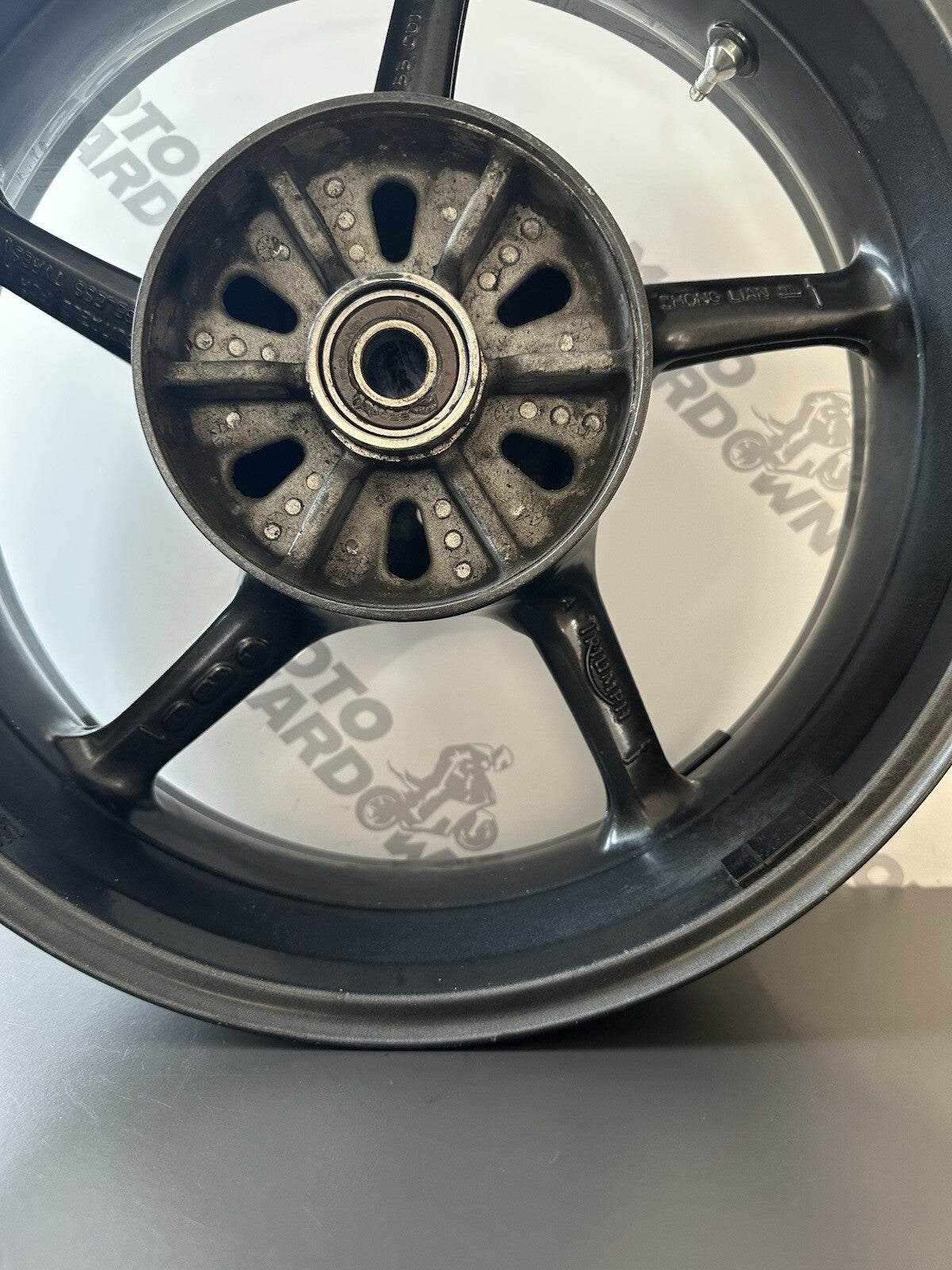 TRIUMPH STREET TRIPLE 675R Rear Wheel 675R Rear Rim OEM 2011 675R Rear Wheel