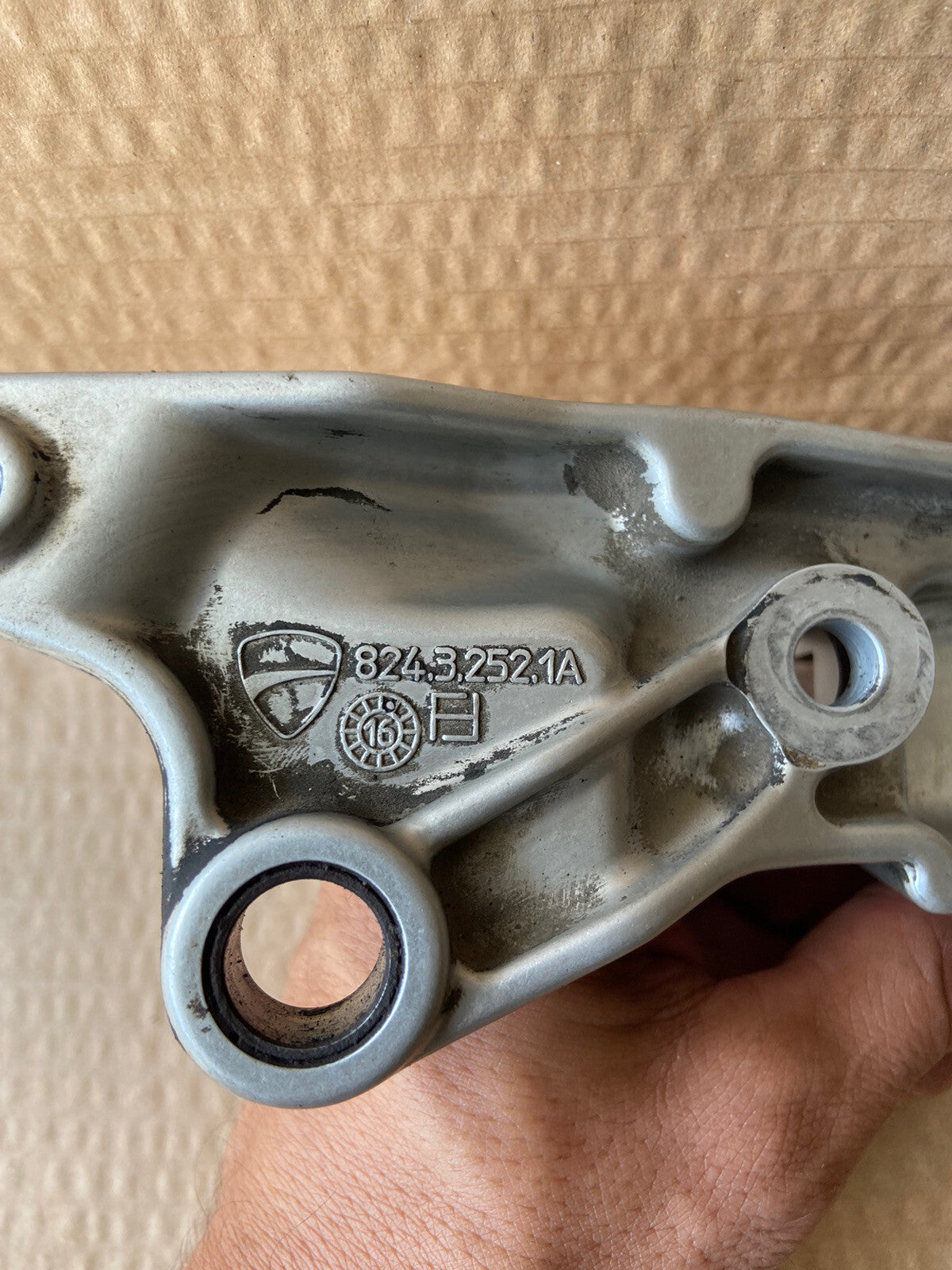 2016 Ducati Multistrada 1200 S Front Right Foot Peg / Footrest Hanger 82432521A
