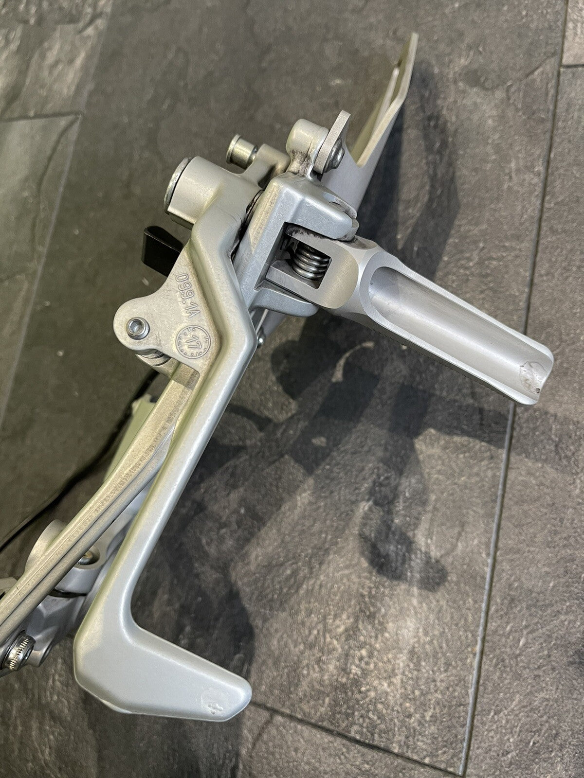 Ducati Panigale V4S V4 2018-2021 Right Rearset Footrest Brake Lever 2986 Miles
