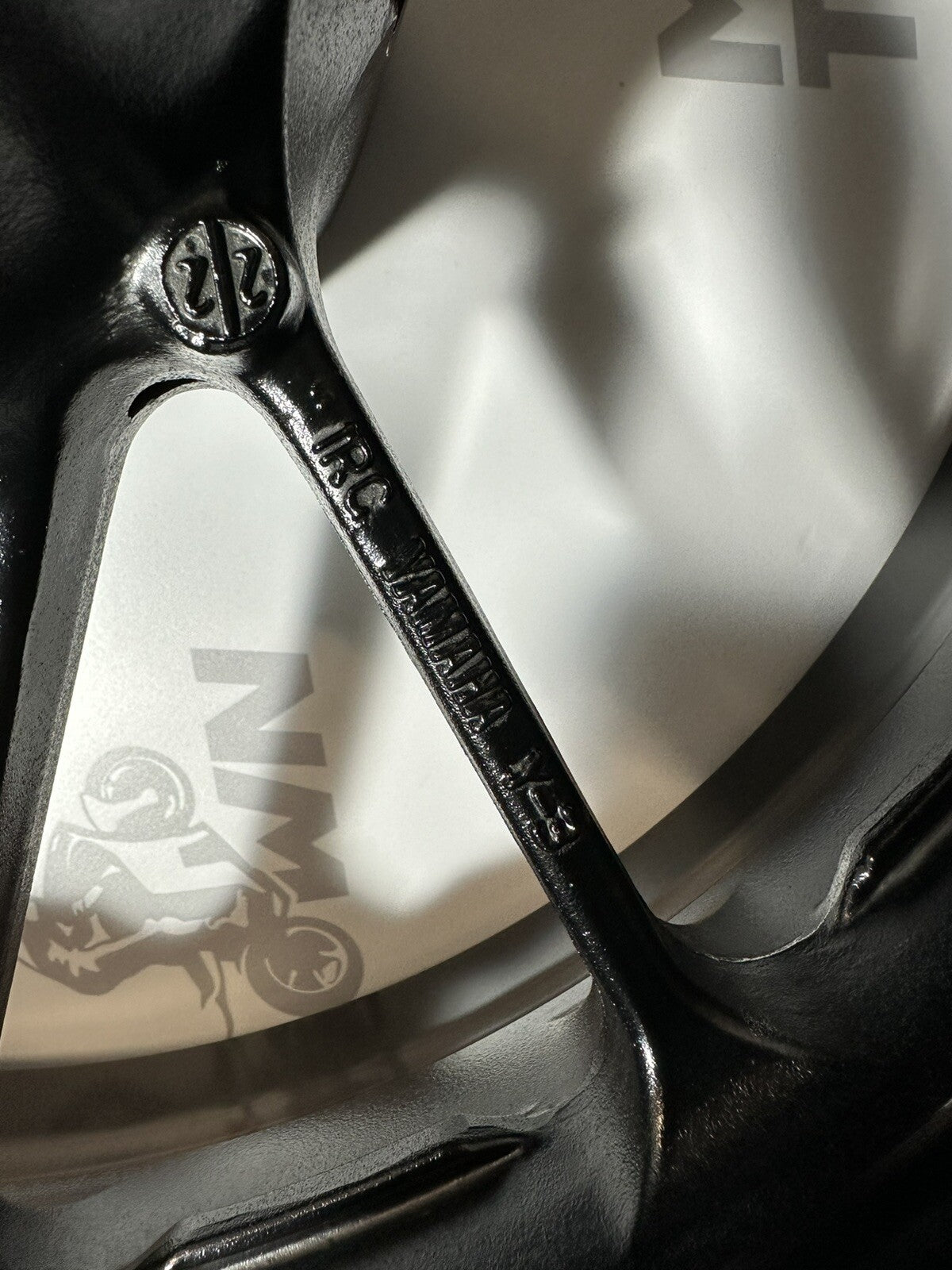 Yamaha R7 690 2024 Rear Wheel Rim Black Only 1784 Miles 2022 2023 OEM MT07