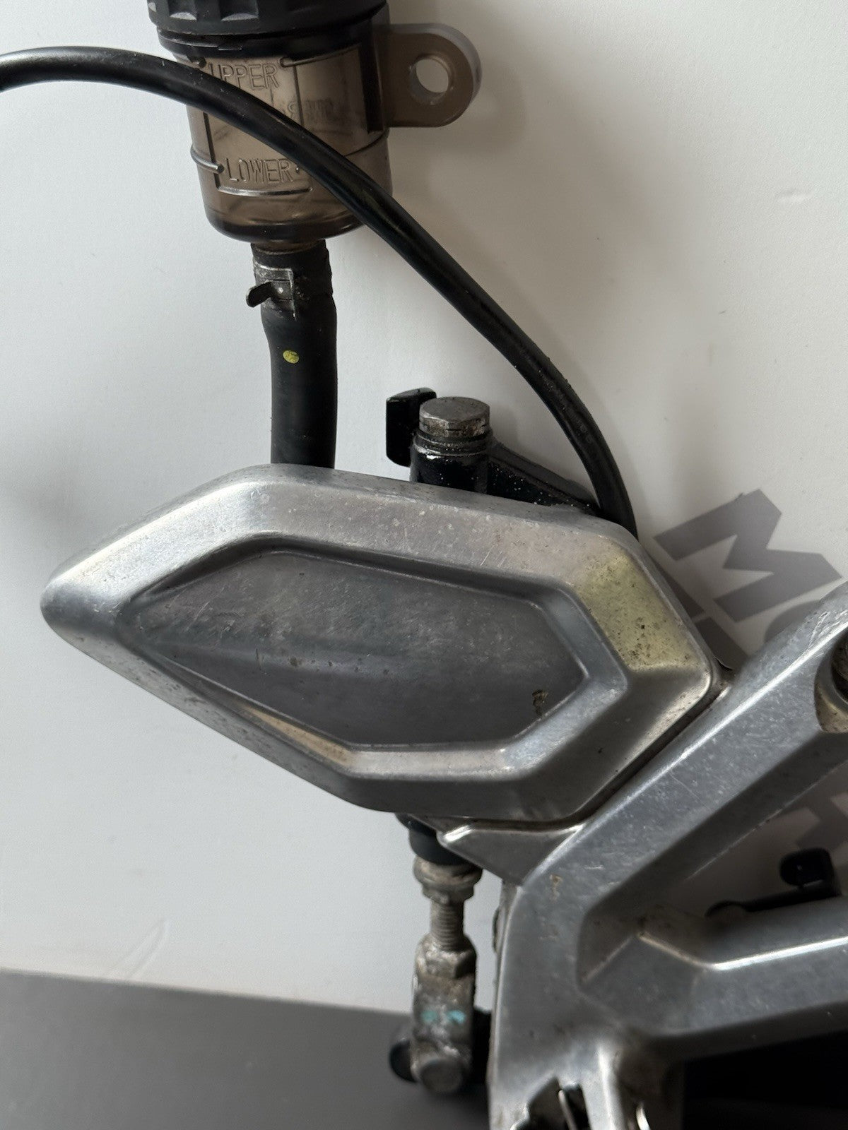 Triumph Trident 660 Right Rearset Footrest Mastercylinder BENT PEDAL 2021-24