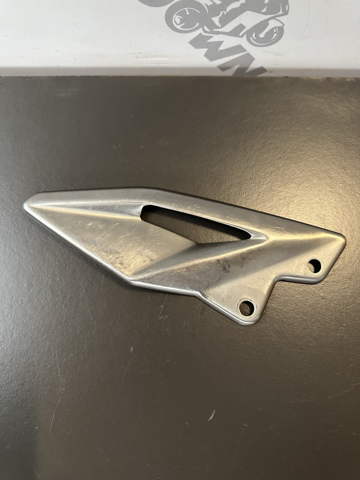 Triumph Street Triple 765S ABS 2017 - 2019 Right Side Heel Guard Plate 765RS OEM