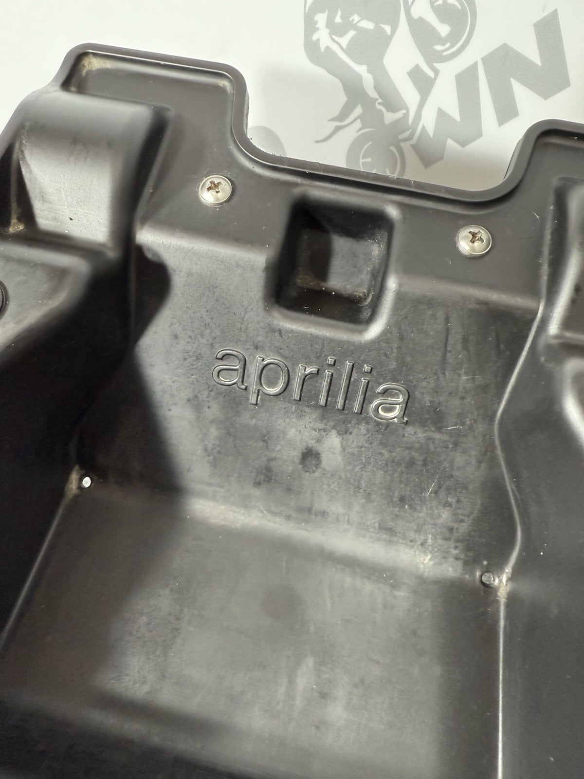 Aprilia RS660 2021 Battery Bracket Subframe Tray 6220 Miles 2022-2025 OEM
