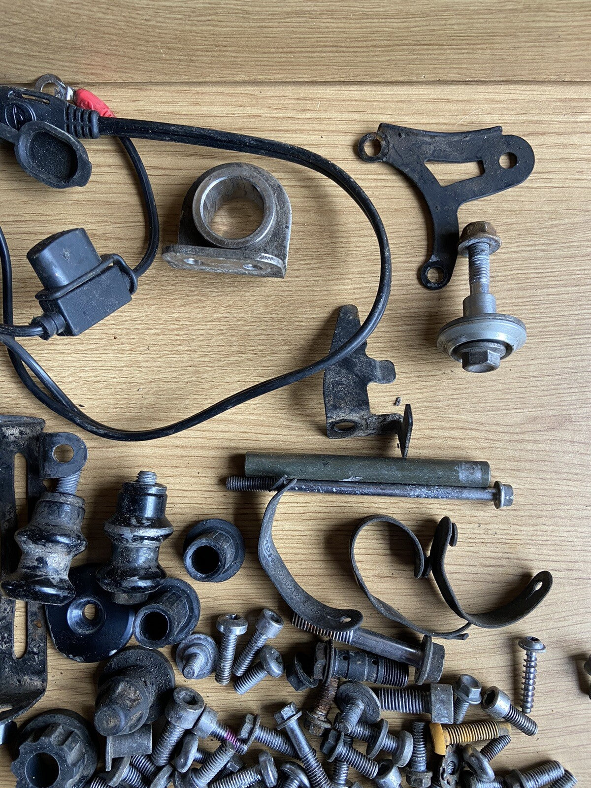 Triumph Street Triple 765RS Bolts Various Job Lot Mixed Nuts Bolts Brackets 2017