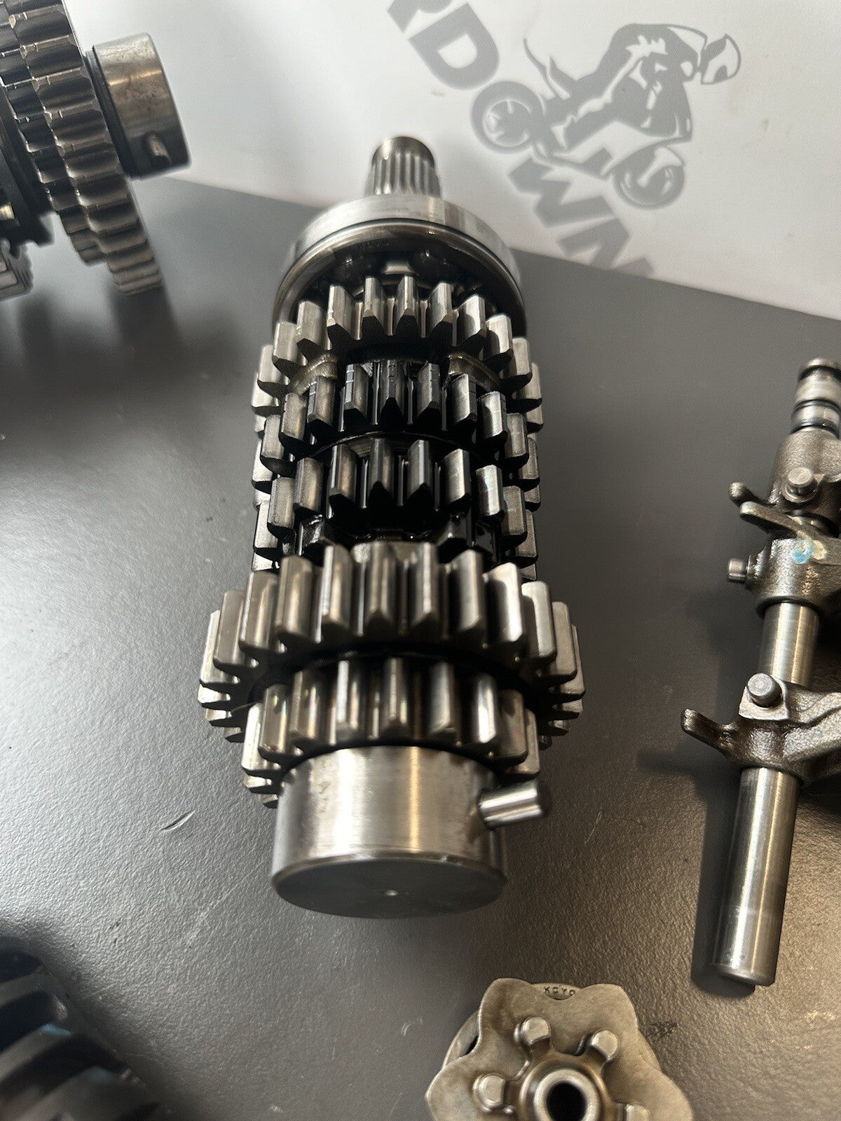 TRIUMPH SPEED TRIPLE 1050 2011 - 2015 COMPLETE GEARBOX TRANSMISSION ENGINE GEARS