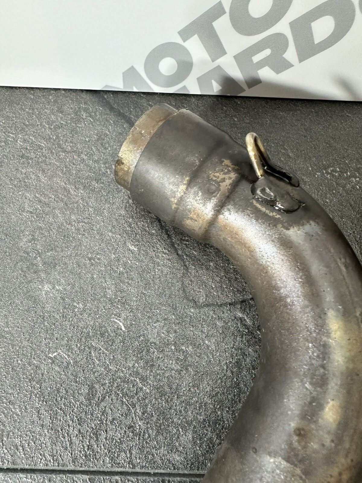 Aprilia Tuono V4 1100 Factory 2020 Rear Downpipes Exhaust 6889 Miles OEM 2019