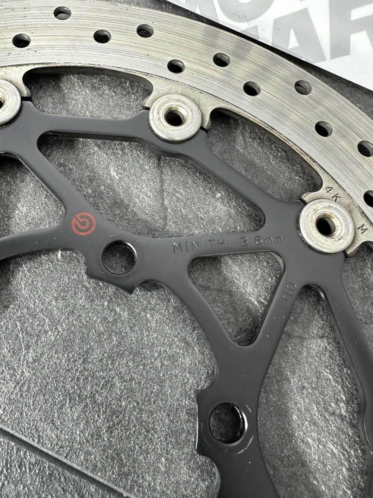 Triumph Street Triple 675 R 2015 BREMBO Front Brake Discs 2013-2016 16470 Miles