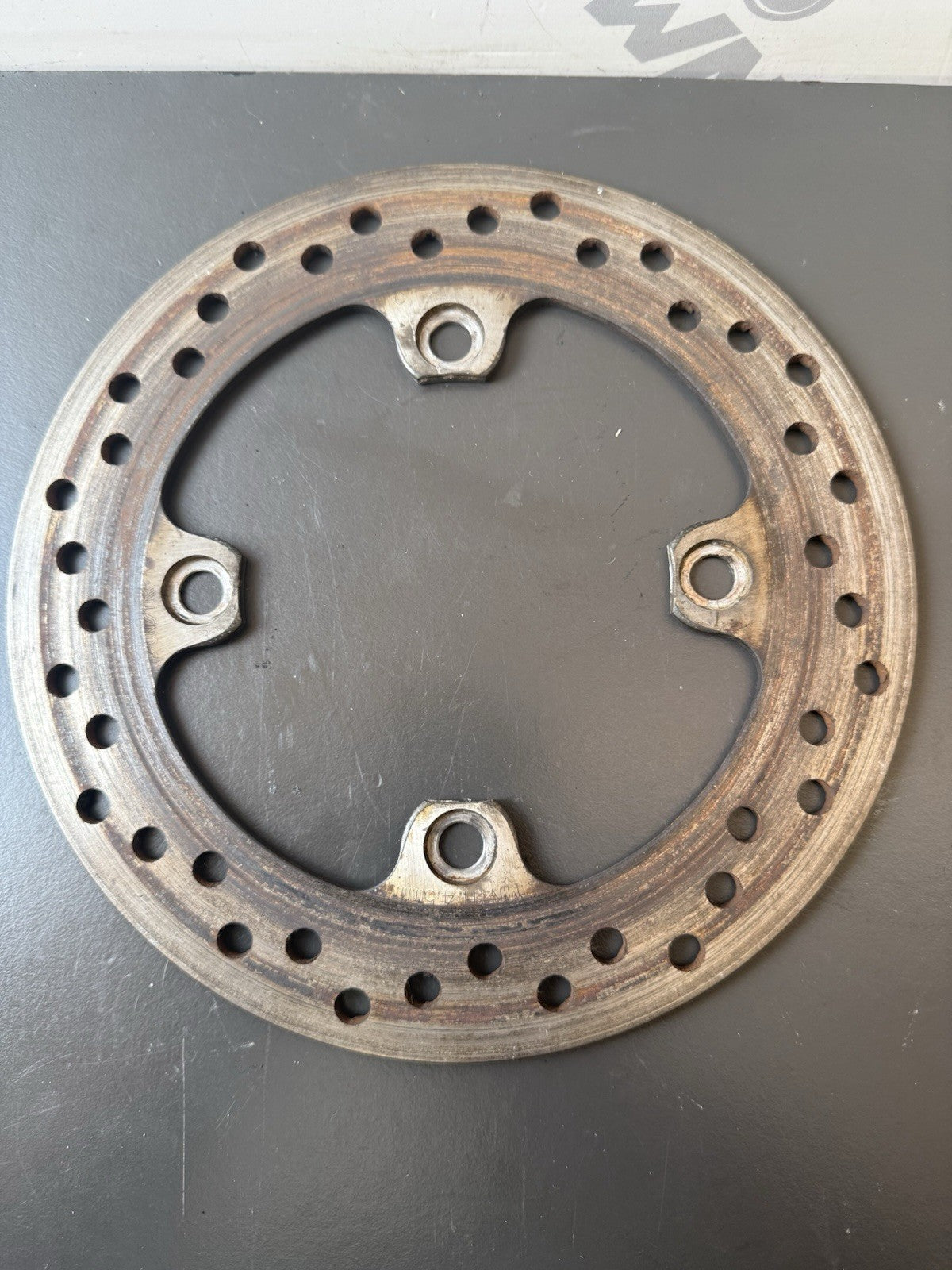 TRIUMPH STREET TRIPLE 675R REAR BRAKE DISC SUNSTAR REAR BRAKE DISC 2008-2011 OEM