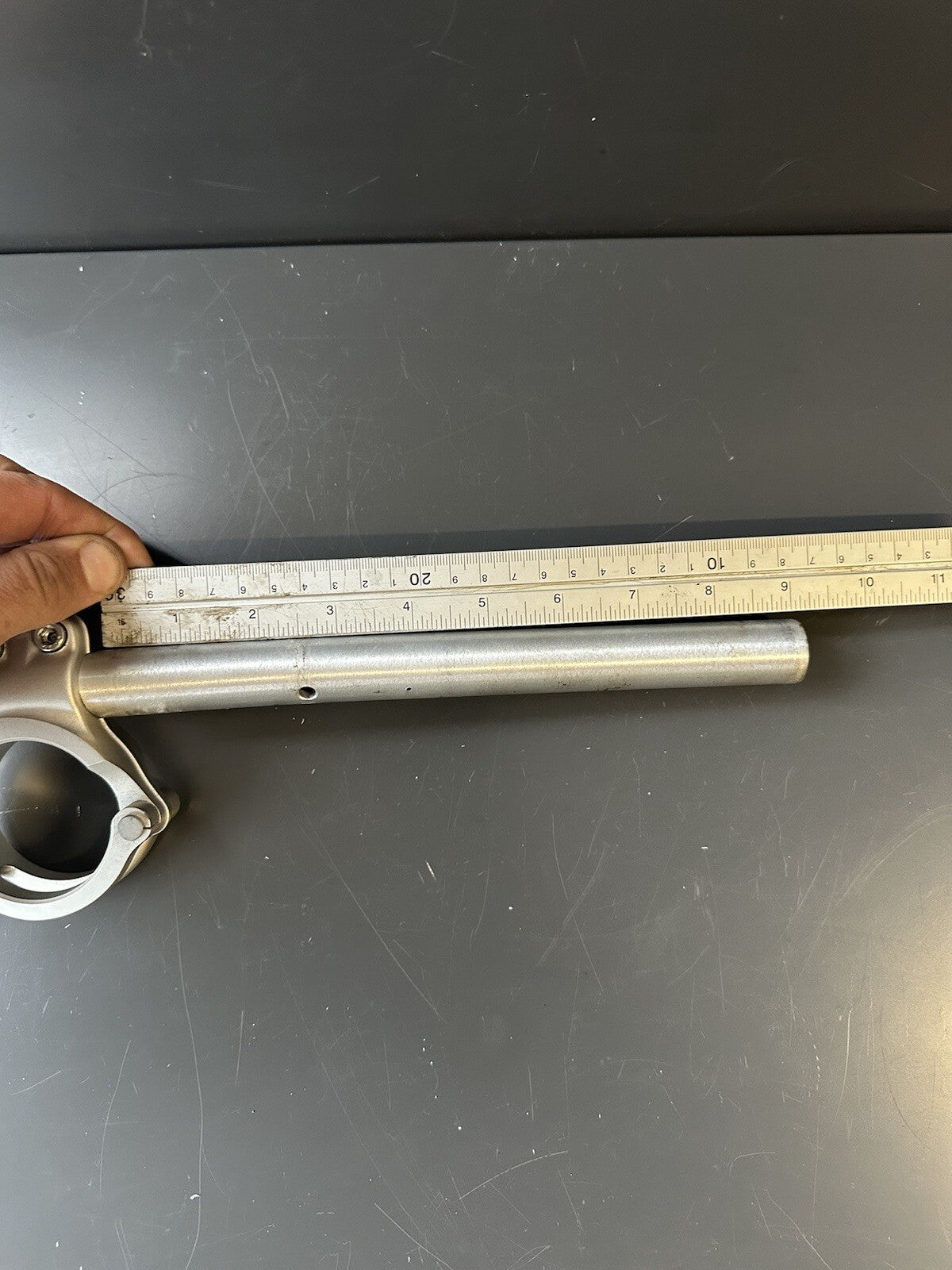 DUCATI PANIGALE 959 RIGHT RH HANDLEBAR CLIP ON BAR **SLIGHTLY BENT** 959 Clip On