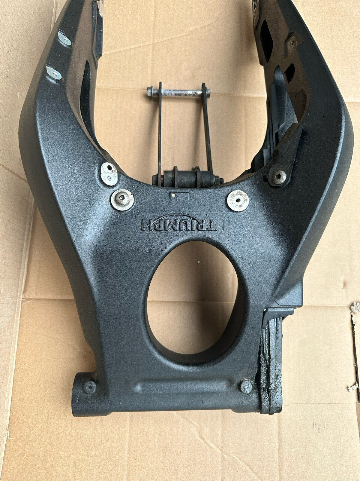 TRIUMPH STREET TRIPLE 765RS REAR SWING ARM SwingArm T2055605 DAMAGED Rear Swing