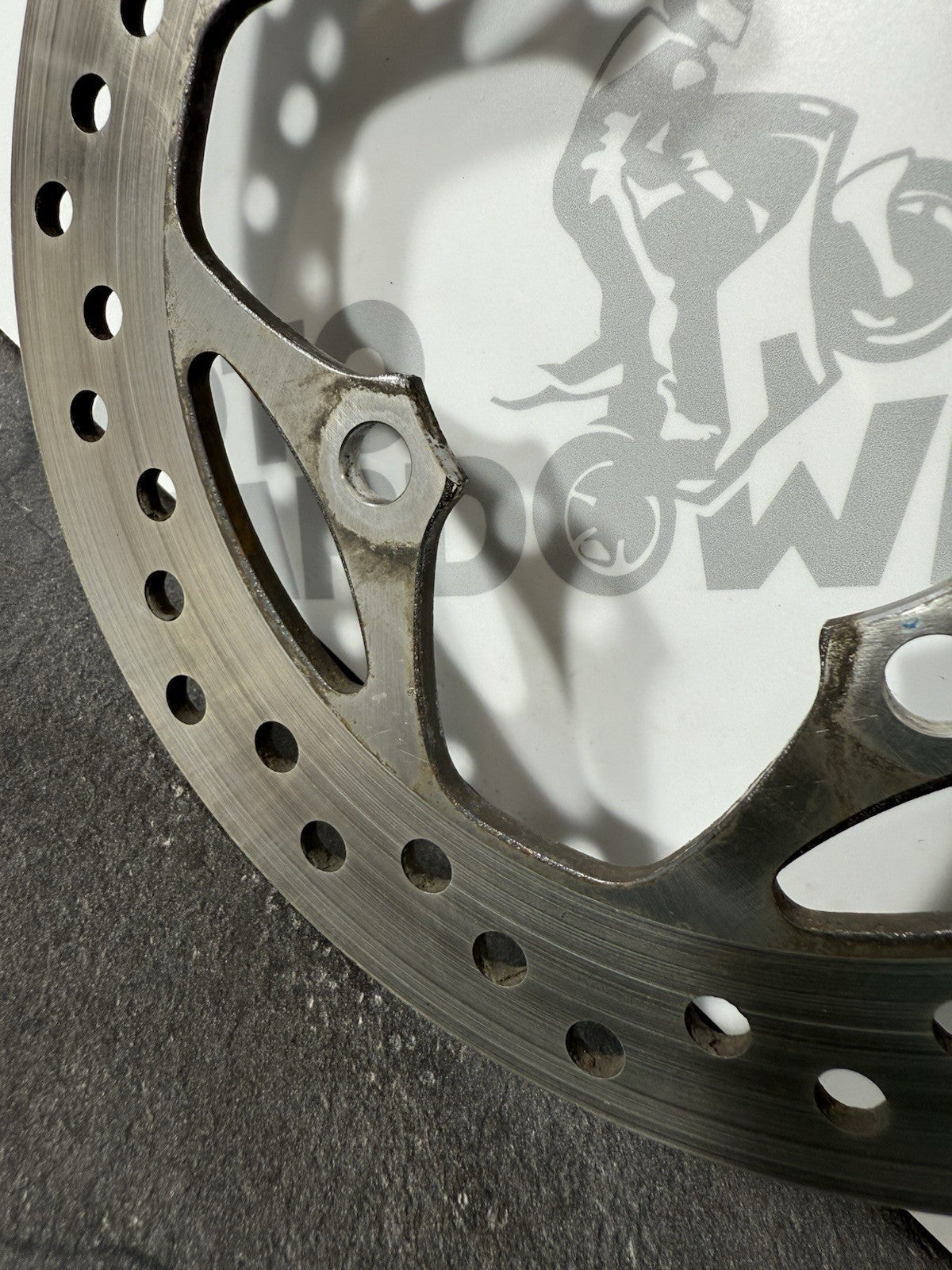 Triumph Street Triple 765 RS 2021 Rear Brake Disc 21650 Miles 2020-2022 OEM