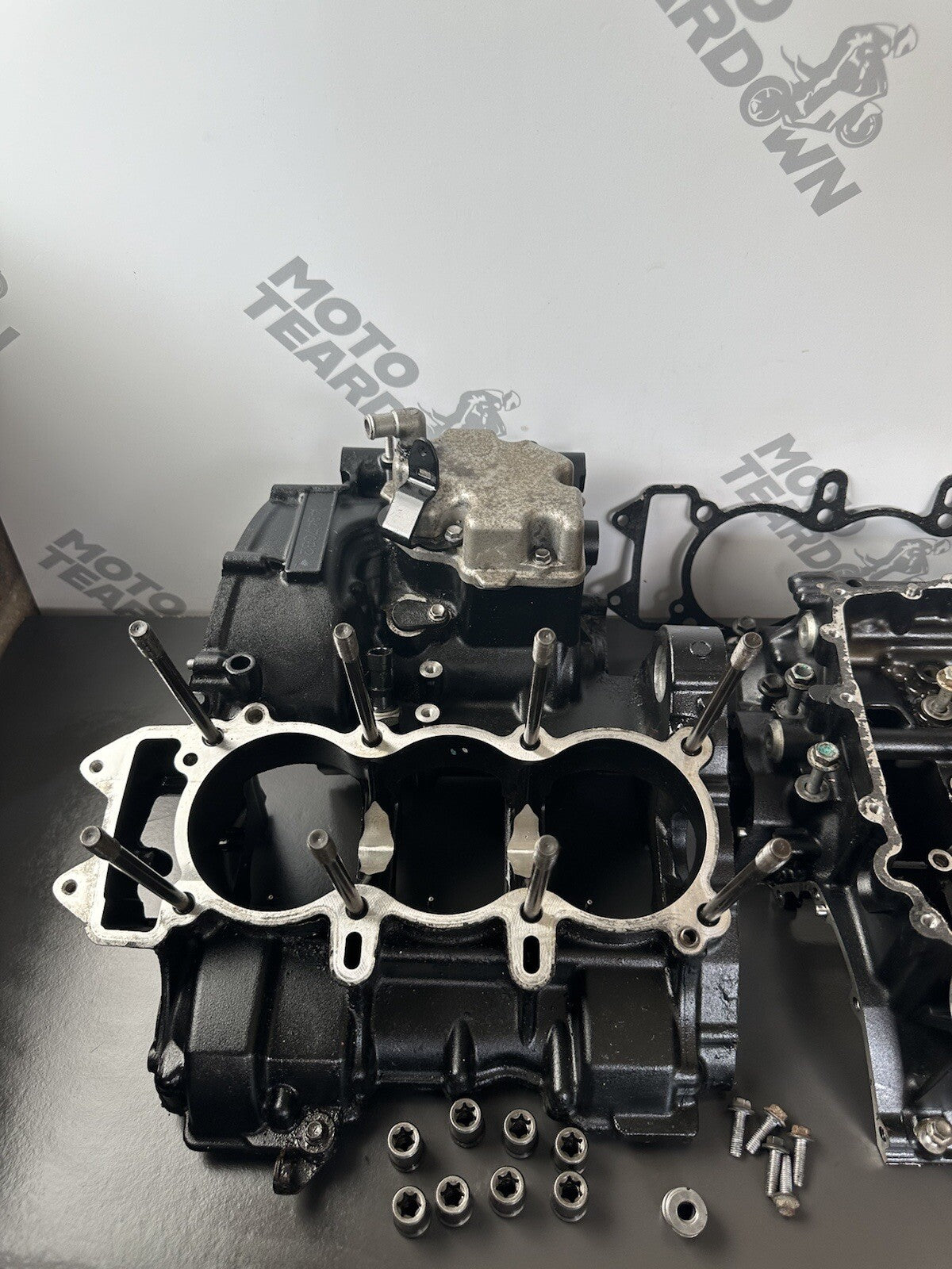TRIUMPH STREET TRIPLE 765RS Engine Upper And Lower Engine Case 2017-2019 OEM