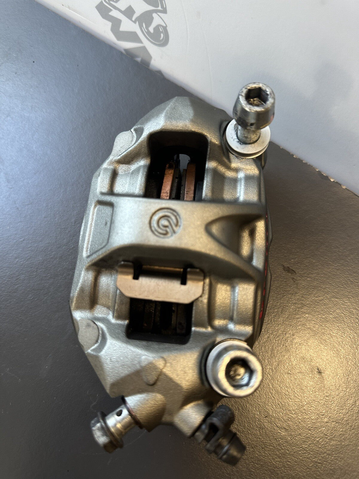 Aprilia Tuono V4 Factory BREMBO FRONT BRAKE CALIPERS Brembo M50 100mm Brembo
