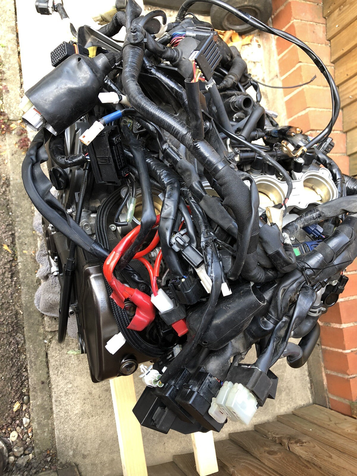 Yamaha MT10 SP 2017 Engine Wiring Loom Throttle Bodies 2017-2021 10595 Miles OEM