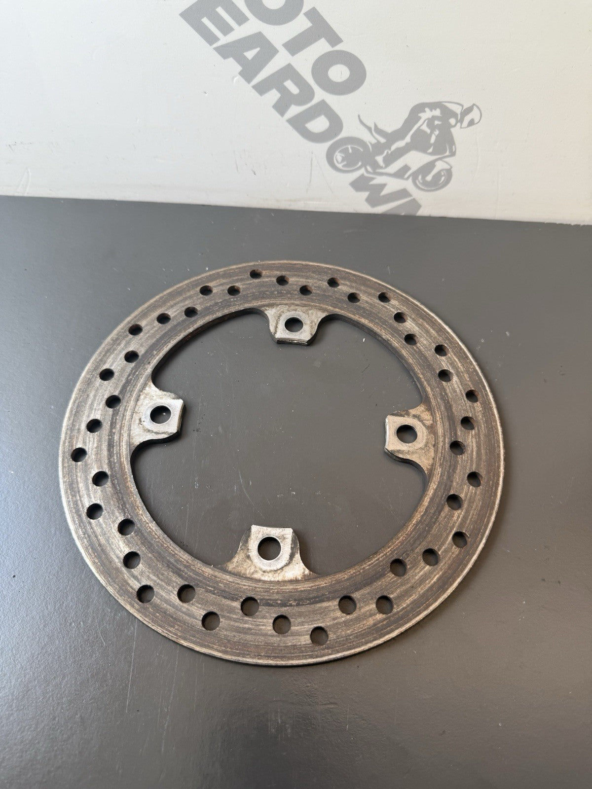 TRIUMPH STREET TRIPLE 675R REAR BRAKE DISC SUNSTAR REAR BRAKE DISC 2008-2011 OEM