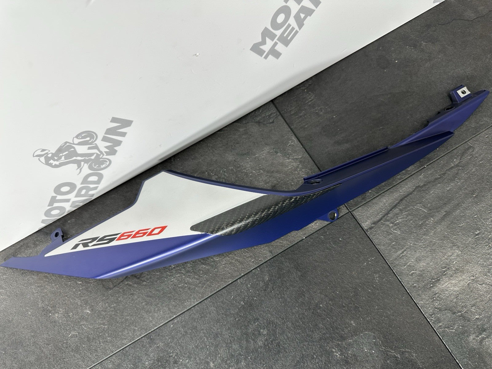 Aprilia RS660 2021 Right Rear Side Fairing Seat Fairing 6220 Miles 2022-2025 OEM