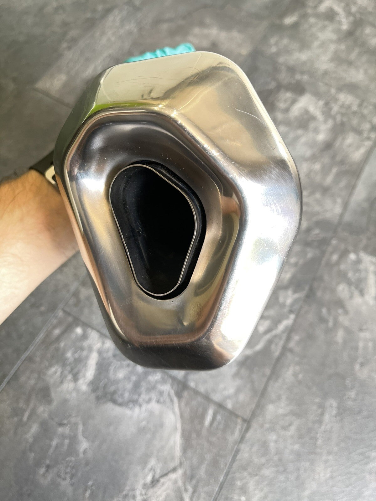 Kawasaki Ninja ZX10R 2017 Exhaust End Can Muffler 16125 Miles 2016-2018 OEM