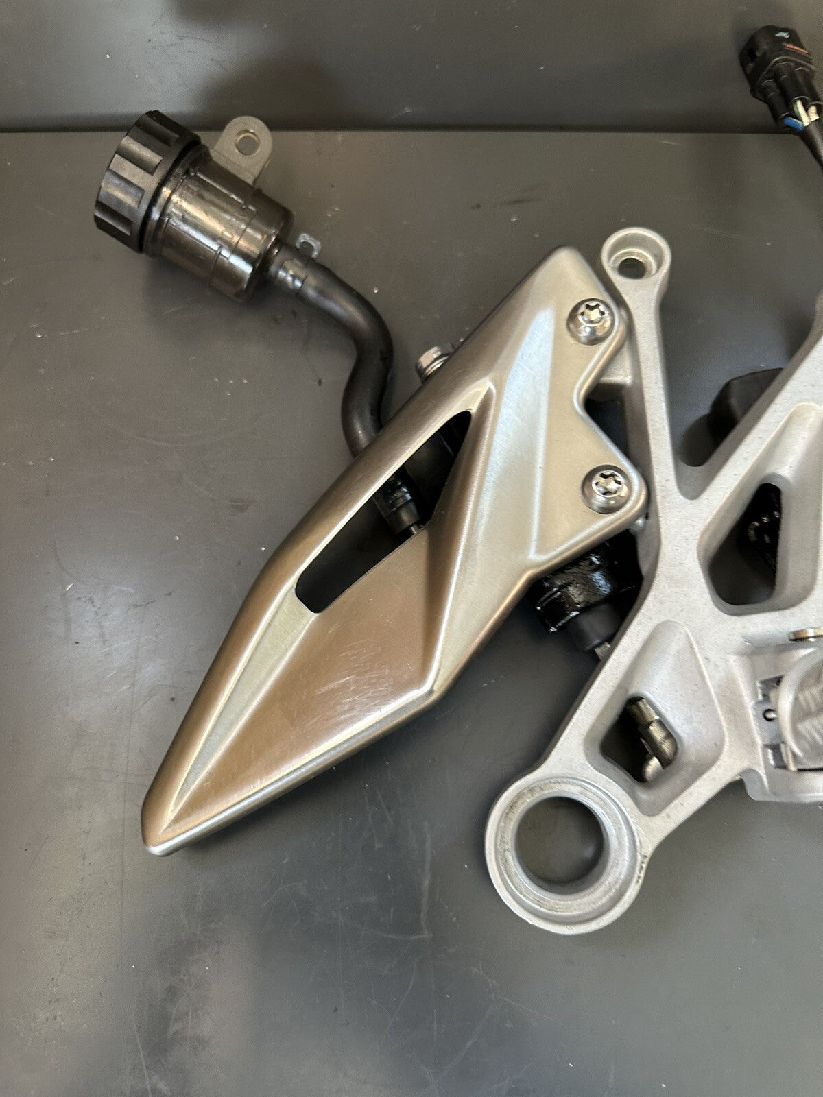 Triumph Street Triple 765 RS Right Rearset Footrest Rear Right Assembly 2017-19