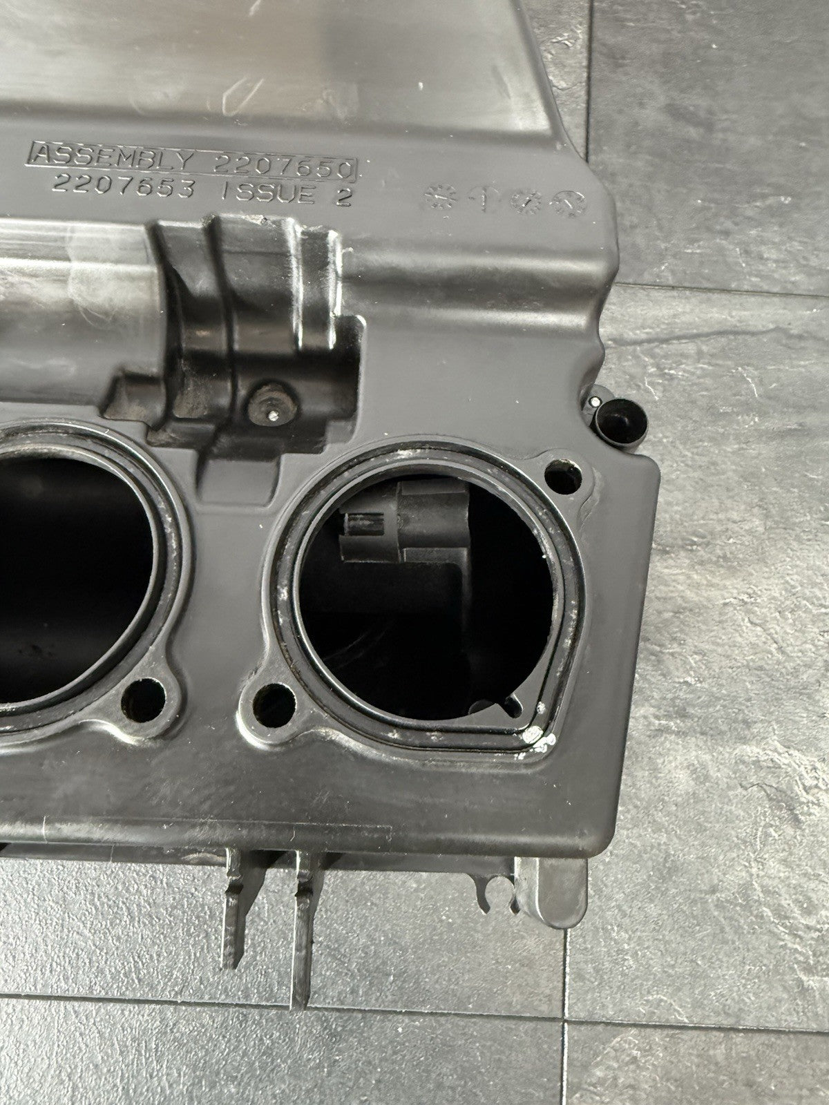 Triumph Street Triple 765 RS 2021 Airbox Filter Housing 21650 Miles 2020-2022