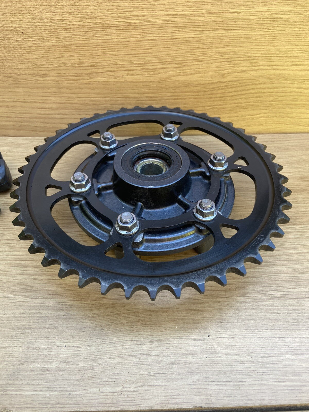 Triumph Street Triple RS 2017 4243 miles rear sprocket carrier And Cush Drives