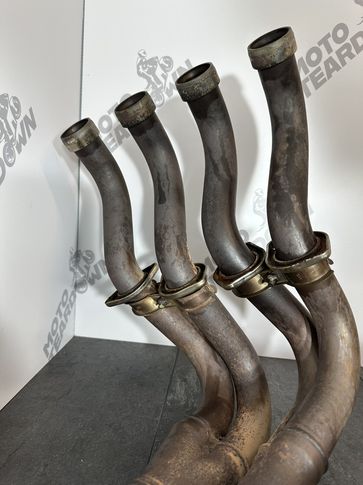 Suzuki GSXR 1000 2014 Exhaust Downpipes Header Pipes 22774 Miles 2009-2016 OEM